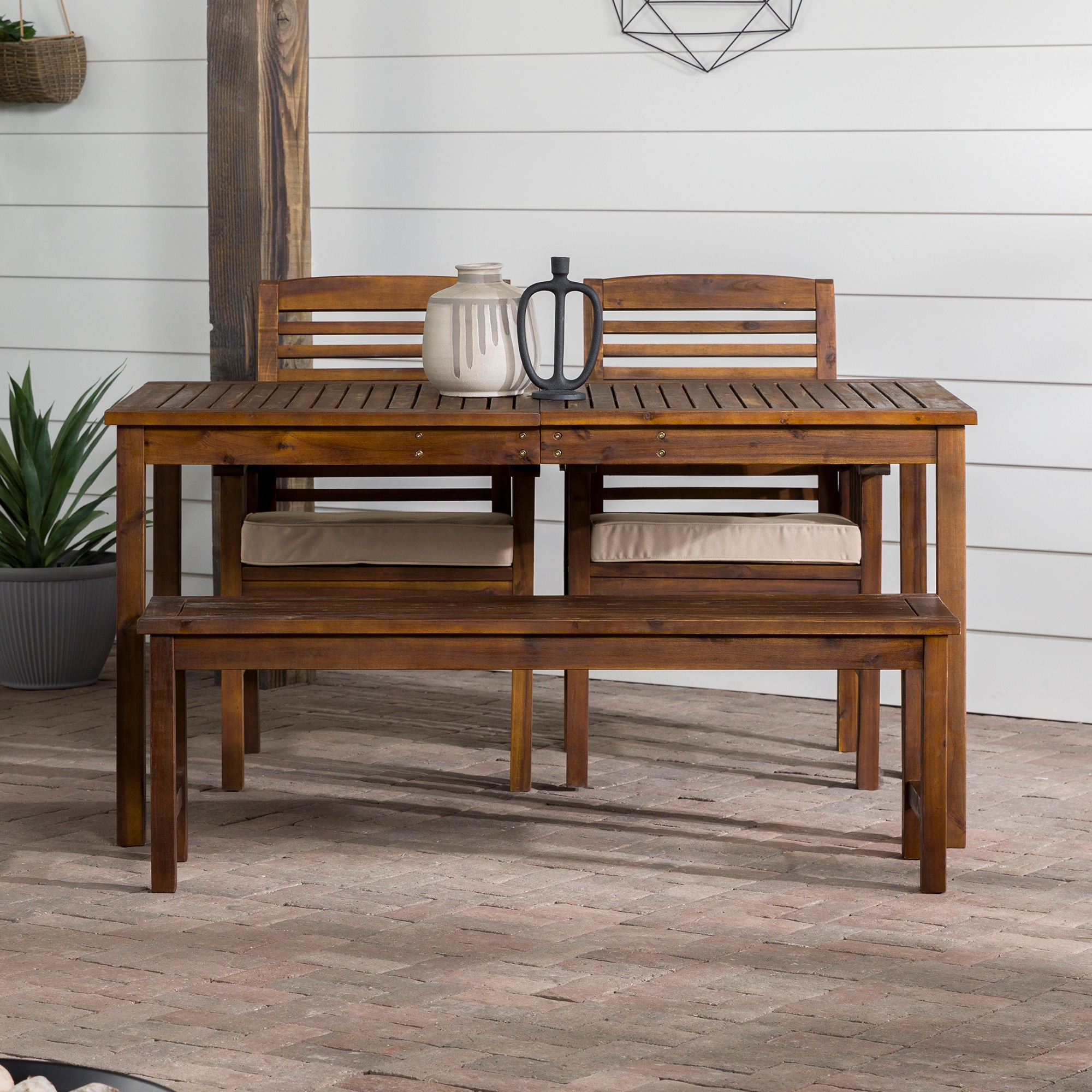 Walker Edison LWW4SDTDB Patio-Dining-Sets - View #2