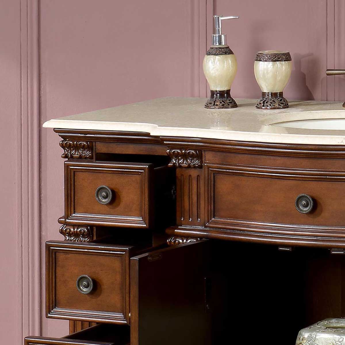 Silkroad Exclusive HYP-0277-CM-UWC-48 Bath-Vanity-Combo - View #7