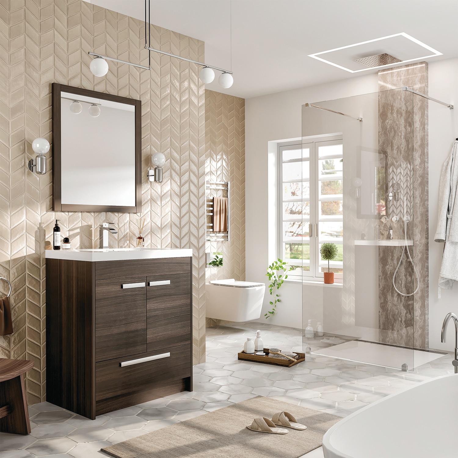 Eviva EVVN600-8-24GOK Bath-Vanity-Combo - View #2