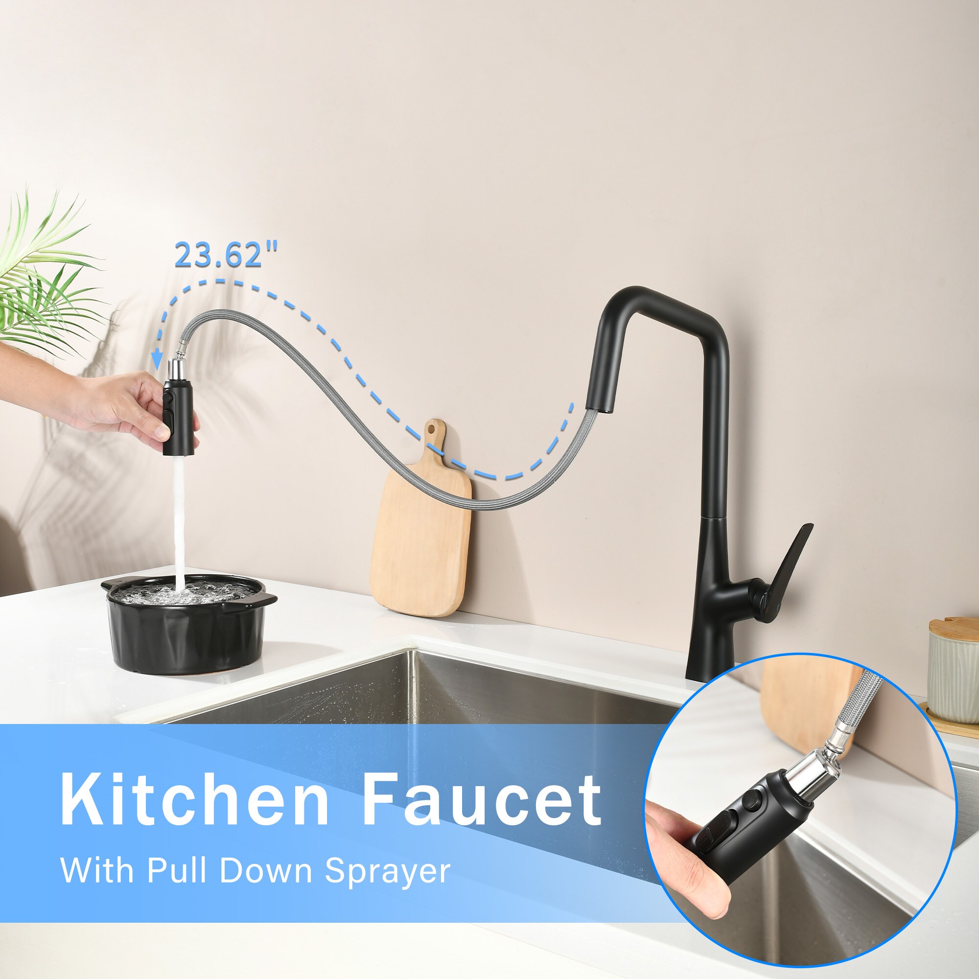 LUXEYARD DS-J-P359736-W1217 Kitchen-Faucets - View #4
