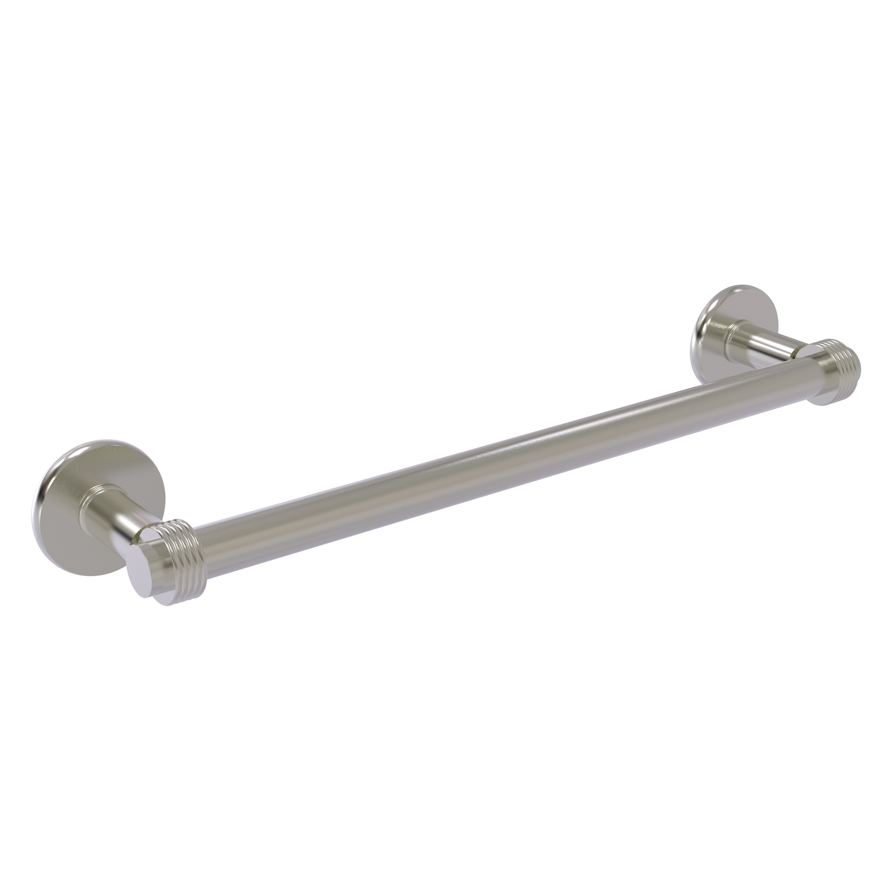 Allied Brass 2051G/30-SN Continental 30-in Satin Nickel Wall mount Single Towel Bar
