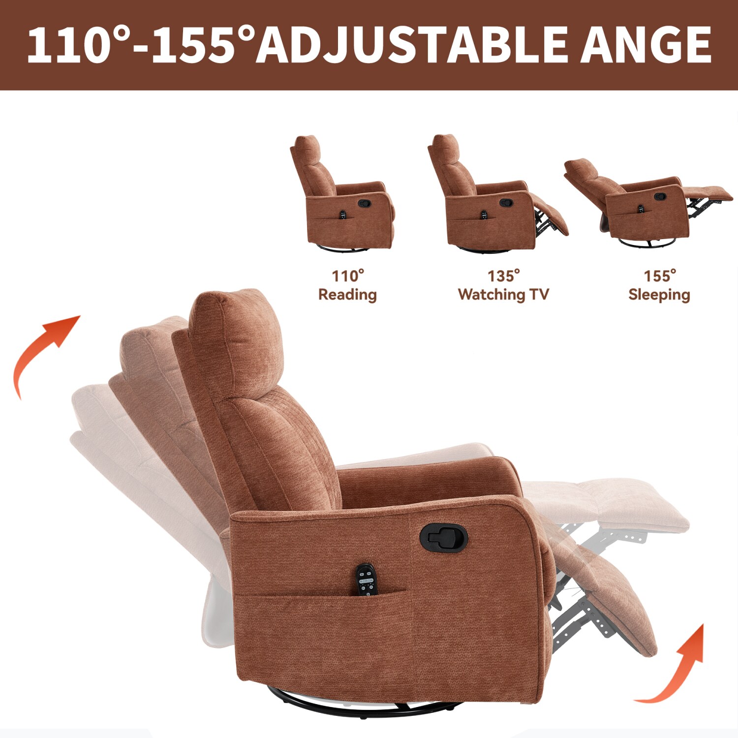Streamdale Furniture W1803P321821 recliners - View #5