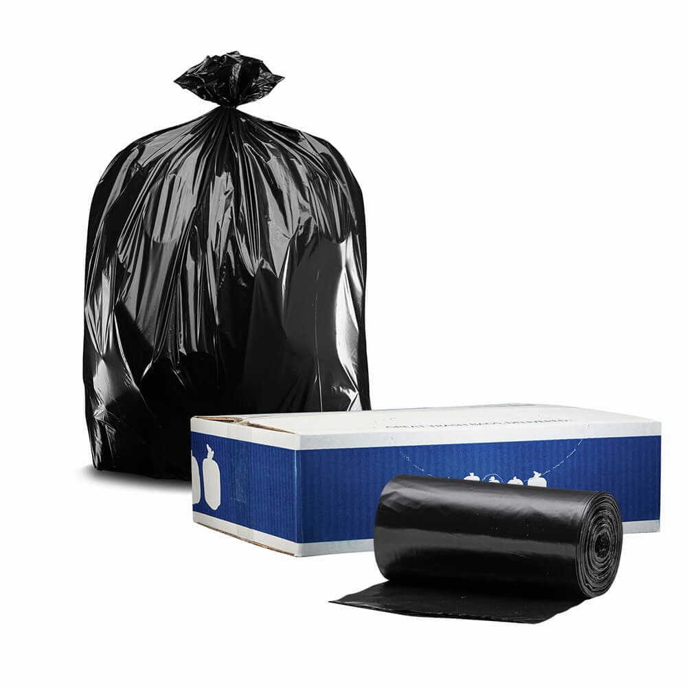 Classic 16-Gallons Black Plastic Can Twist Tie Trash Bag (500-Count) in the Trash  Bags department at