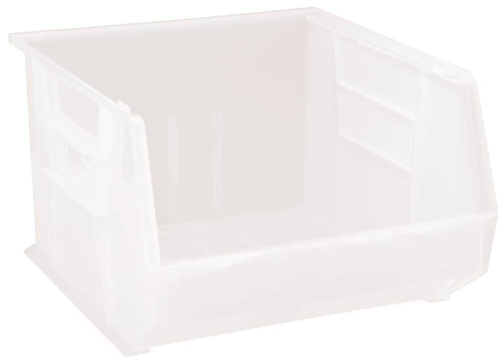 Quantum Storage Systems QUS270CL ULTRA ( 16.5-in W x 11-in H x 18-in D ) Clear Polypropylene Stackable Bin