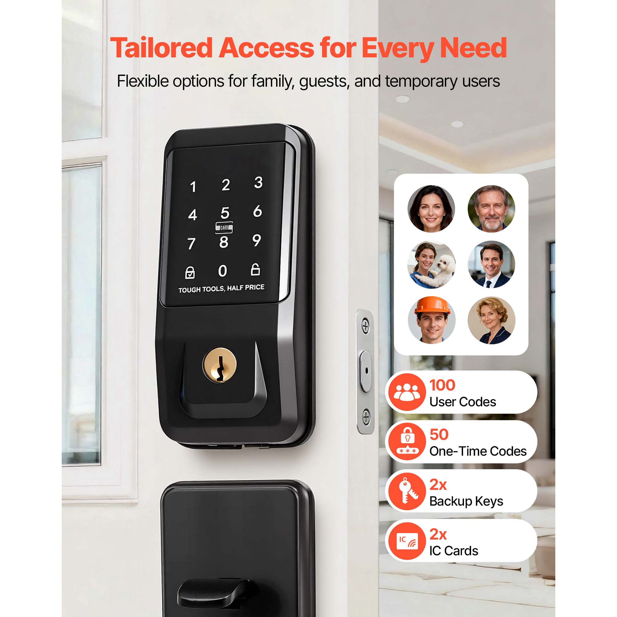 GIVIMO LW102GIVSS3780 Entry-Door-Flip-Locks - View #8