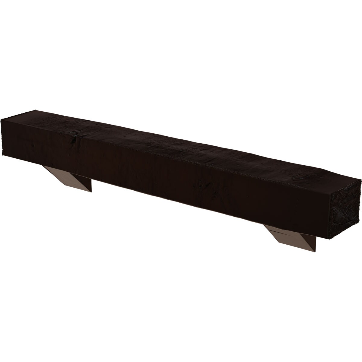 Ekena Millwork MANUKP04X04X48BKZM Mantel-Shelves - View #3