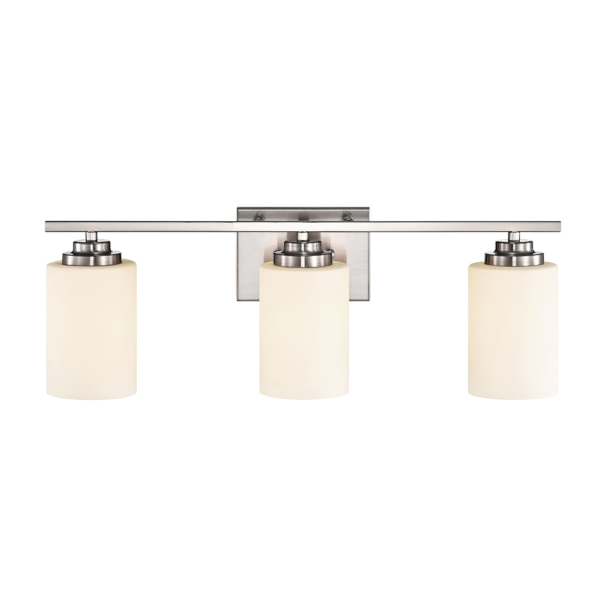 Edvivi EW6281-BN Aliana 22-in 3 -Light Brushed Nickel Farmhouse Vanity light