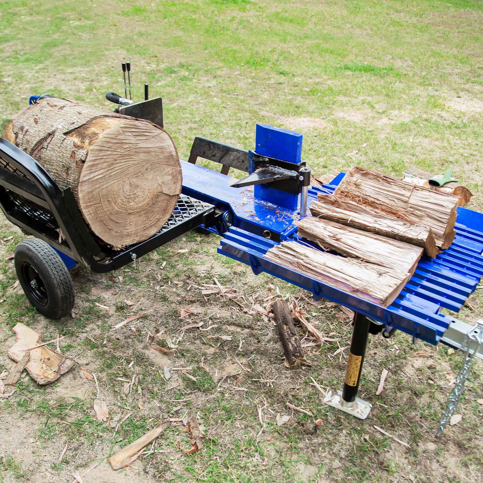 BILT HARD 35-Ton 306-cc Horizontal Gas Log Splitter with OHV