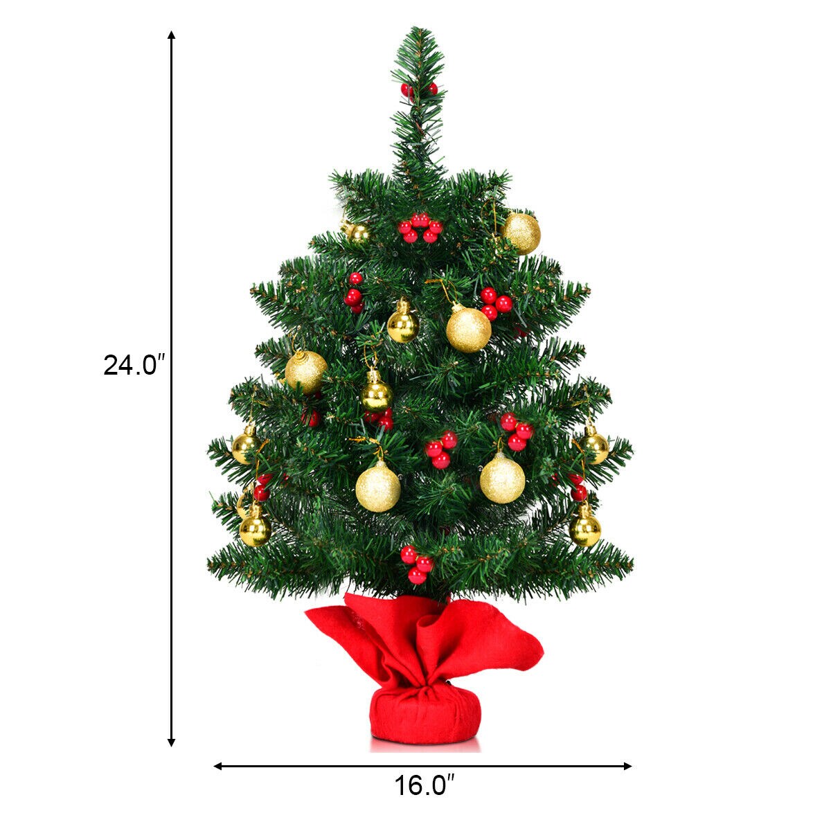 WELLFOR CM-HWY-21215 Artificial-Christmas-Trees - View #8