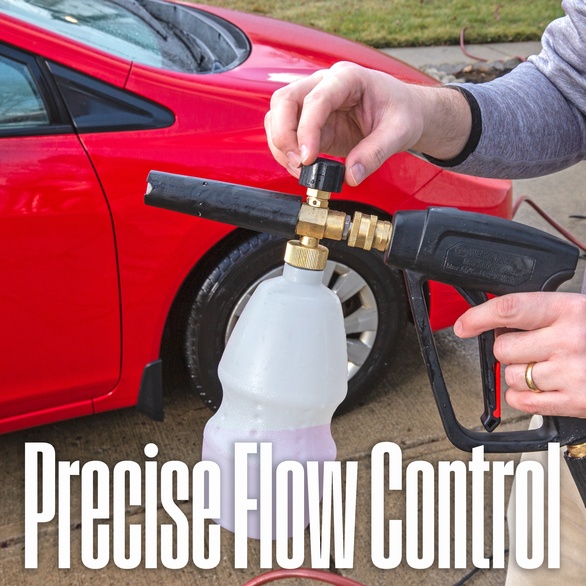 Detail King Garden Hose Foam Gun - Apply Foaming Car Soap Without The Need  for a Pressure Washer!
