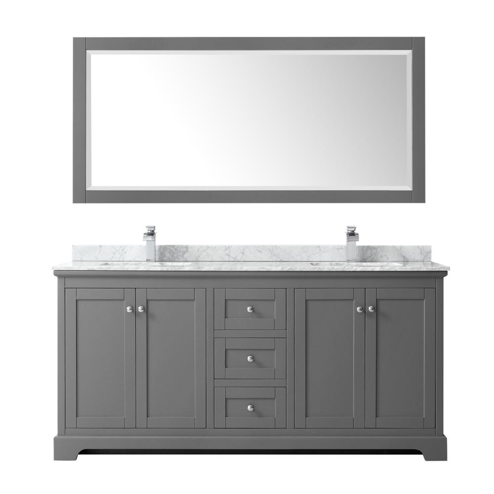 Wyndham Collection WCV232372DKGCMUNSM70 Bath-Vanity-Combo - View #3