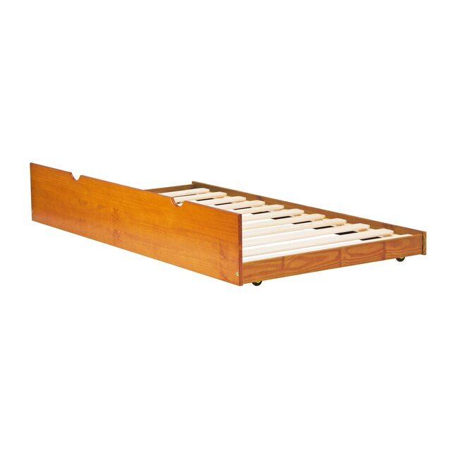 Honey Pine Twin Trundle Bed In The Beds, Pine Twin Bed With Trundle