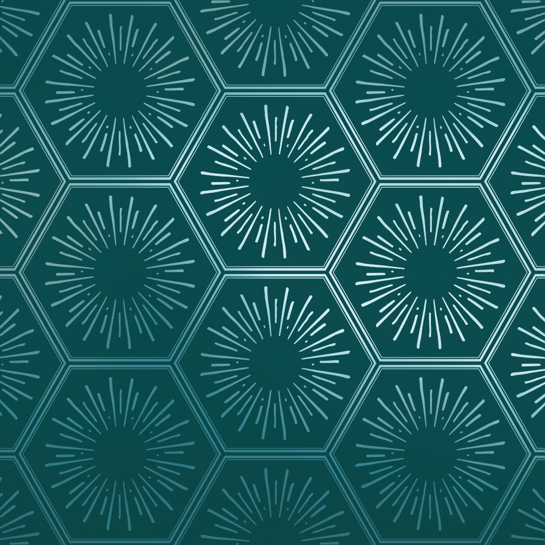 Tempaper HS5254 56-sq ft Green Vinyl Geometric Self-adhesive Peel and Stick Wallpaper