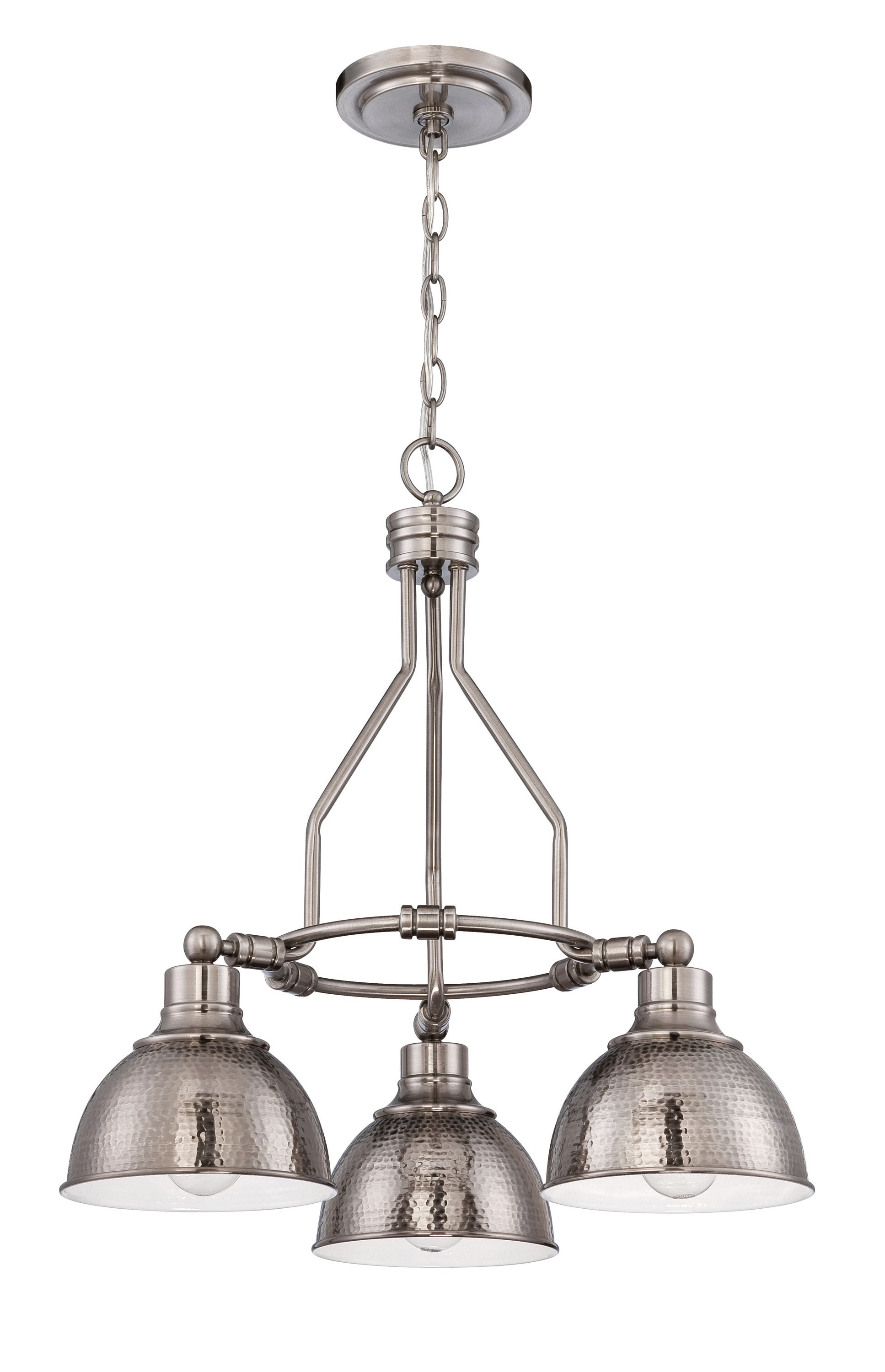 antique nickel chandeliers