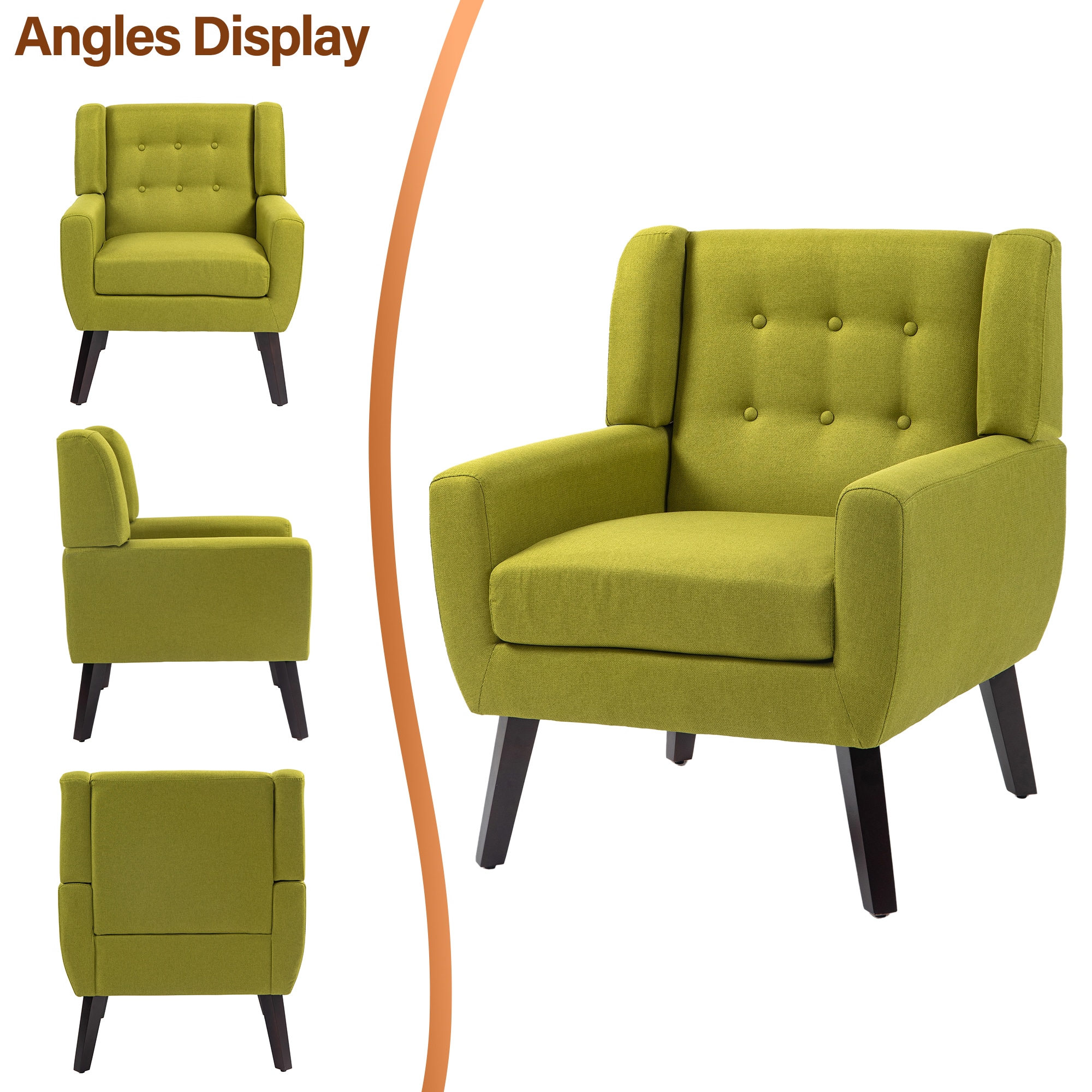 Dreamsidea LS-IDF-SF03-GREEN-2 chairs - View #5