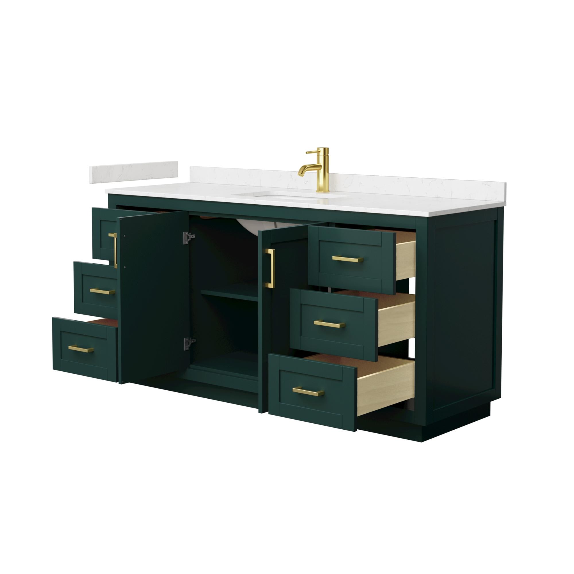 Wyndham Collection WCF292966SGDC2UNSMXX Bath-Vanity-Combo - View #3