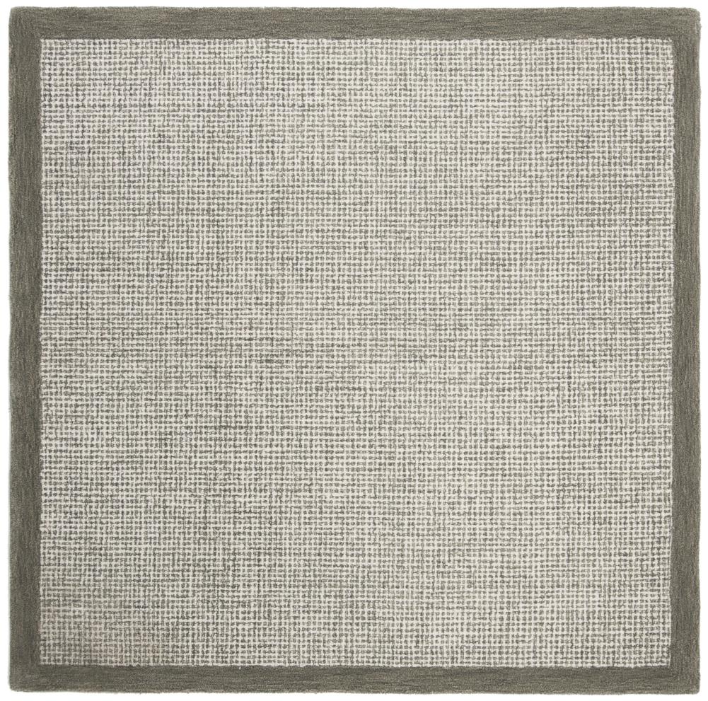 Safavieh ABT220A-6SQ Abstract Wendel 6 x 6 (ft) Tufted Wool Sage/Ivory Square Indoor Farmhouse/Cottage Area rug