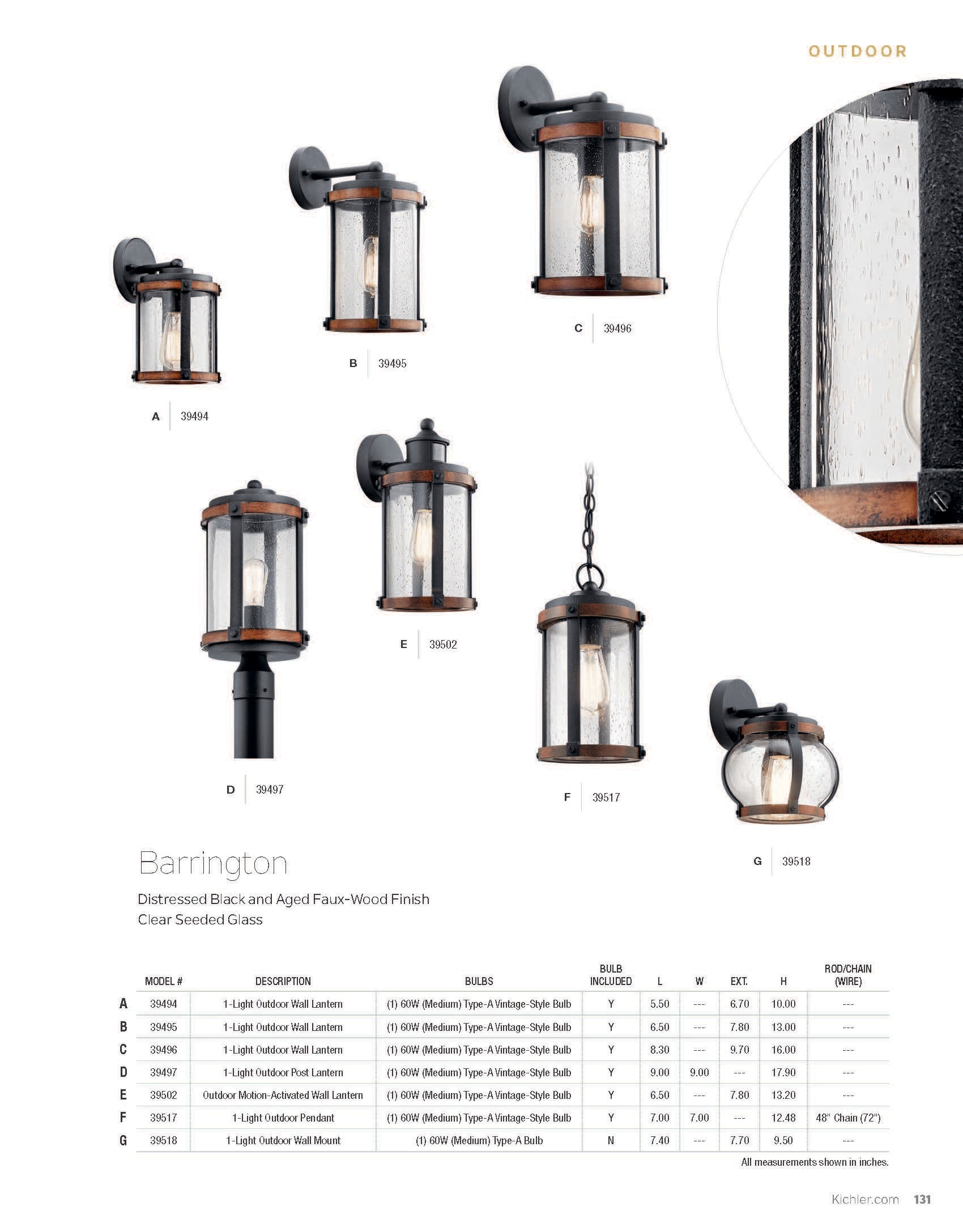 Kichler 39496A Outdoor-Wall-Lighting - View #11