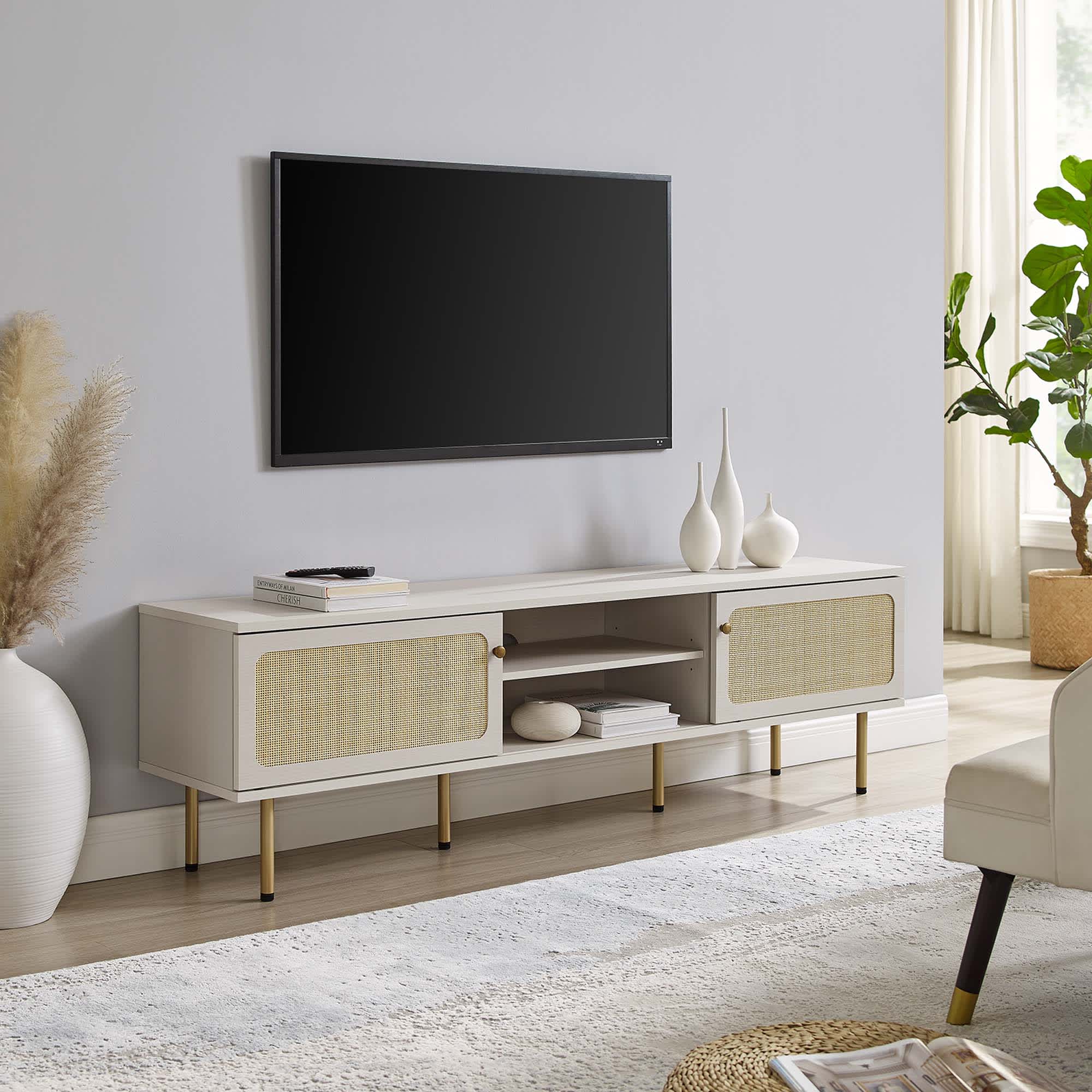 Modway EEI-6046-WHI Tv-Stands - View #3