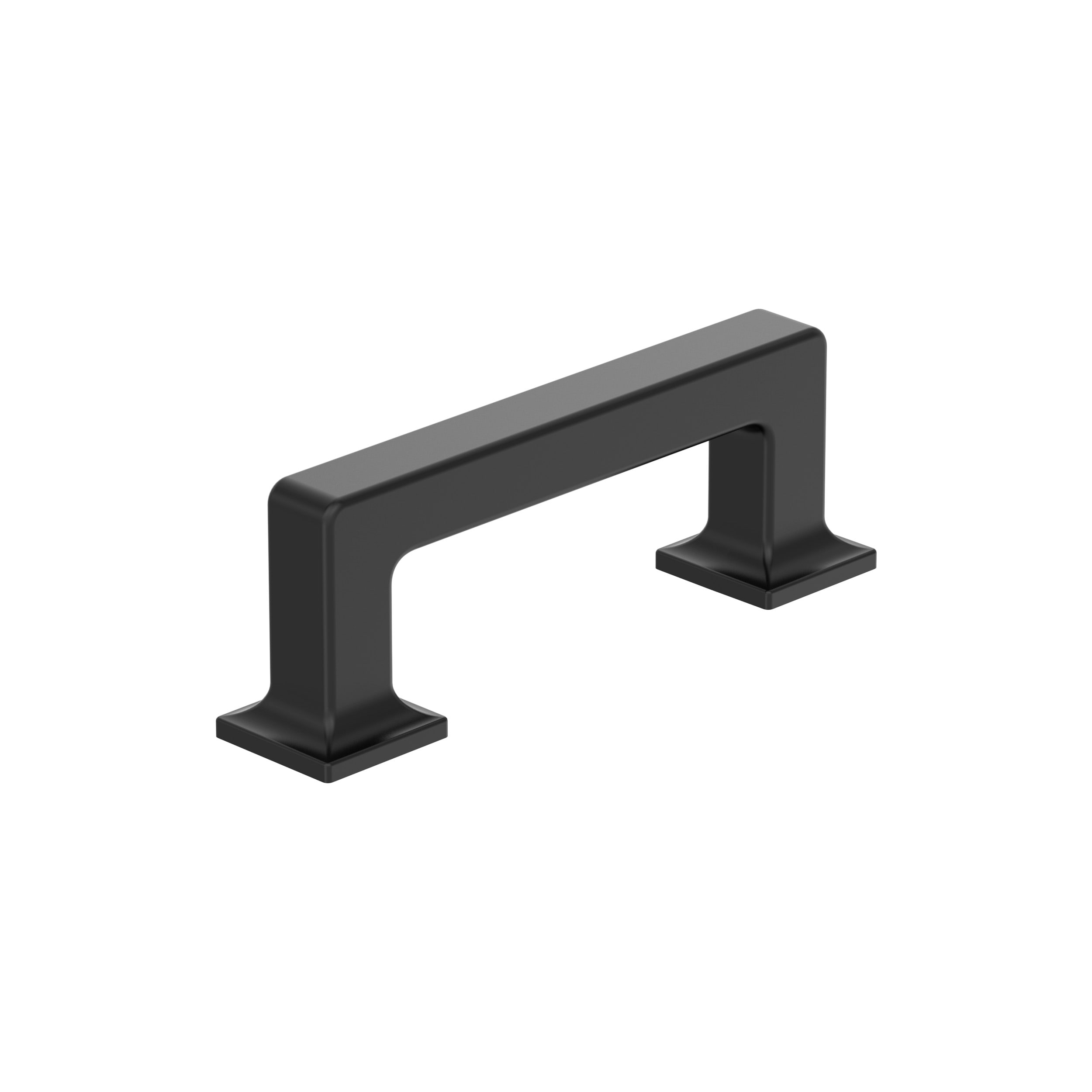 Amerock BP37441MB Lintel 3-in , 76mm Center to Center Matte Black Rectangular Bar