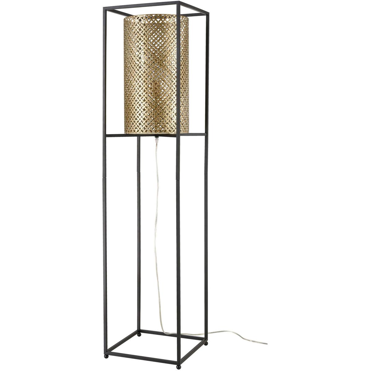 Atlas Lighting and Home  PL11008-GD Gavia Floor Lamp Antique Gold with Black Sansujyuku sansujyuku.com