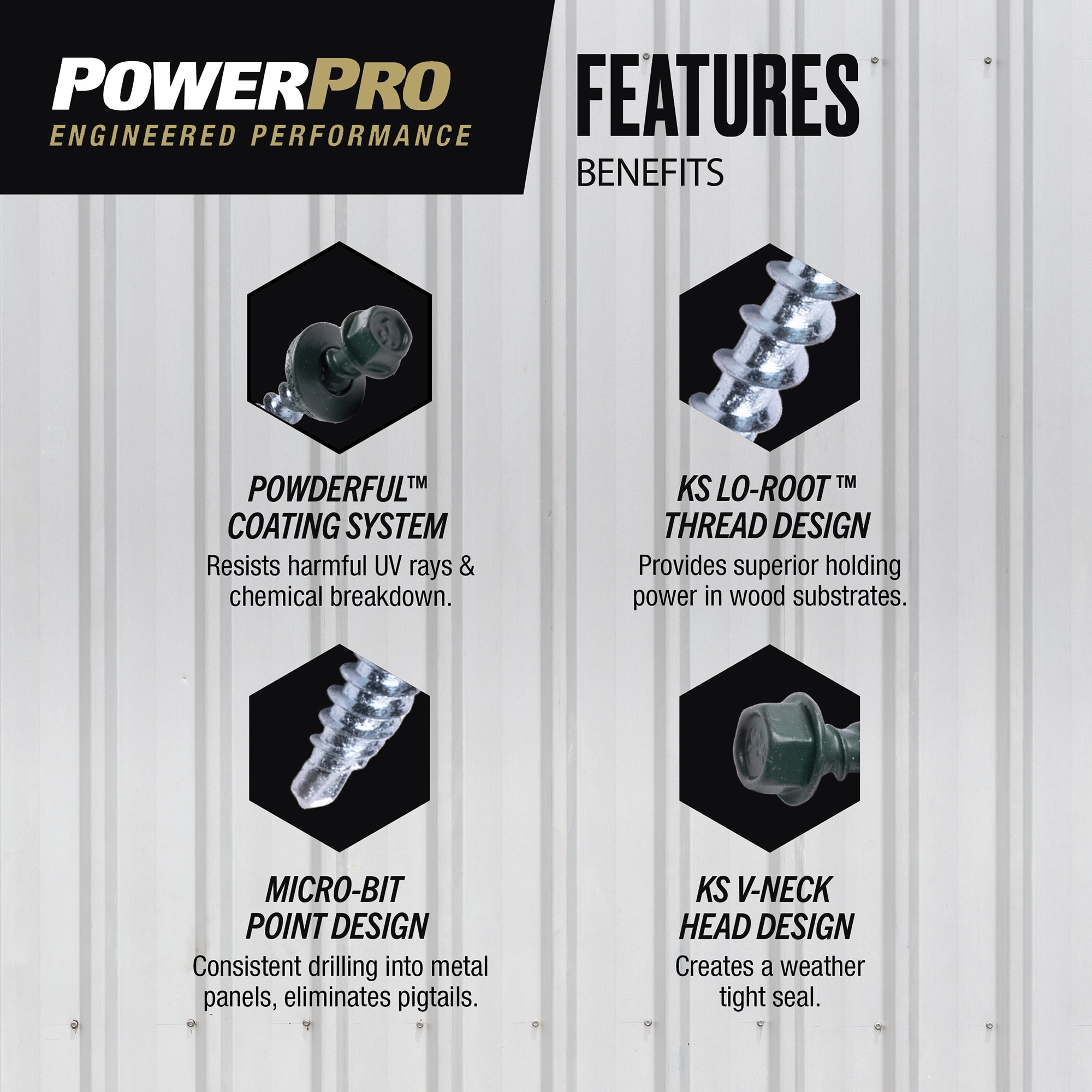 Power Pro 117509 Roofing-Screws - View #3