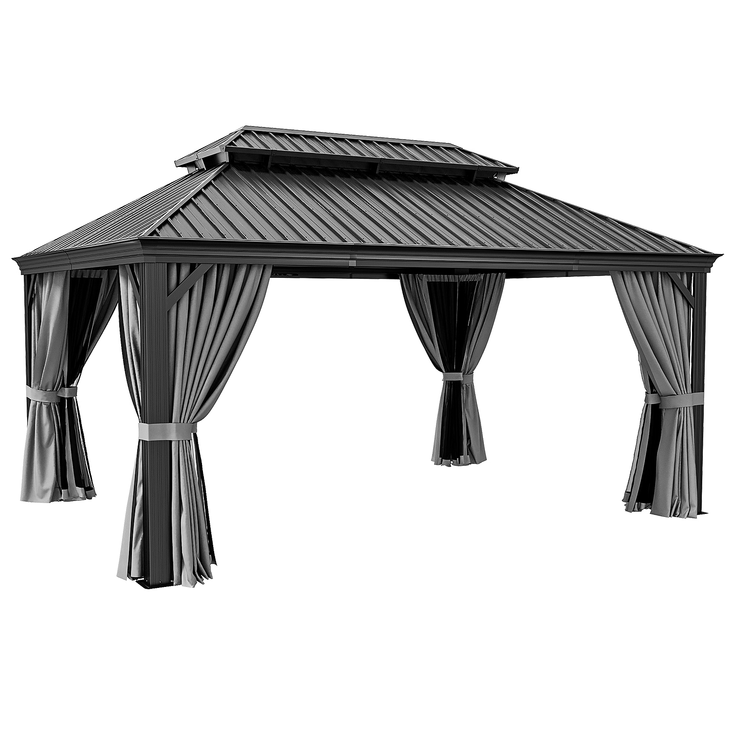 AOXUN AX-00602G Wood-Resin-Gazebos - View #9