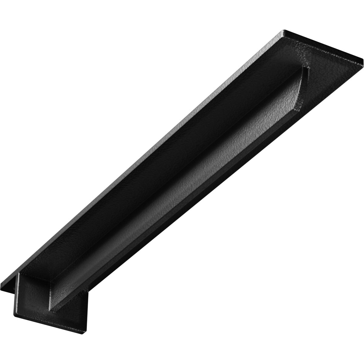 Ekena Millwork BKTM03X20X02HEHSV Heaton Hidden 20-in x 3-in x 2-in Gray Steel Countertop support bracket
