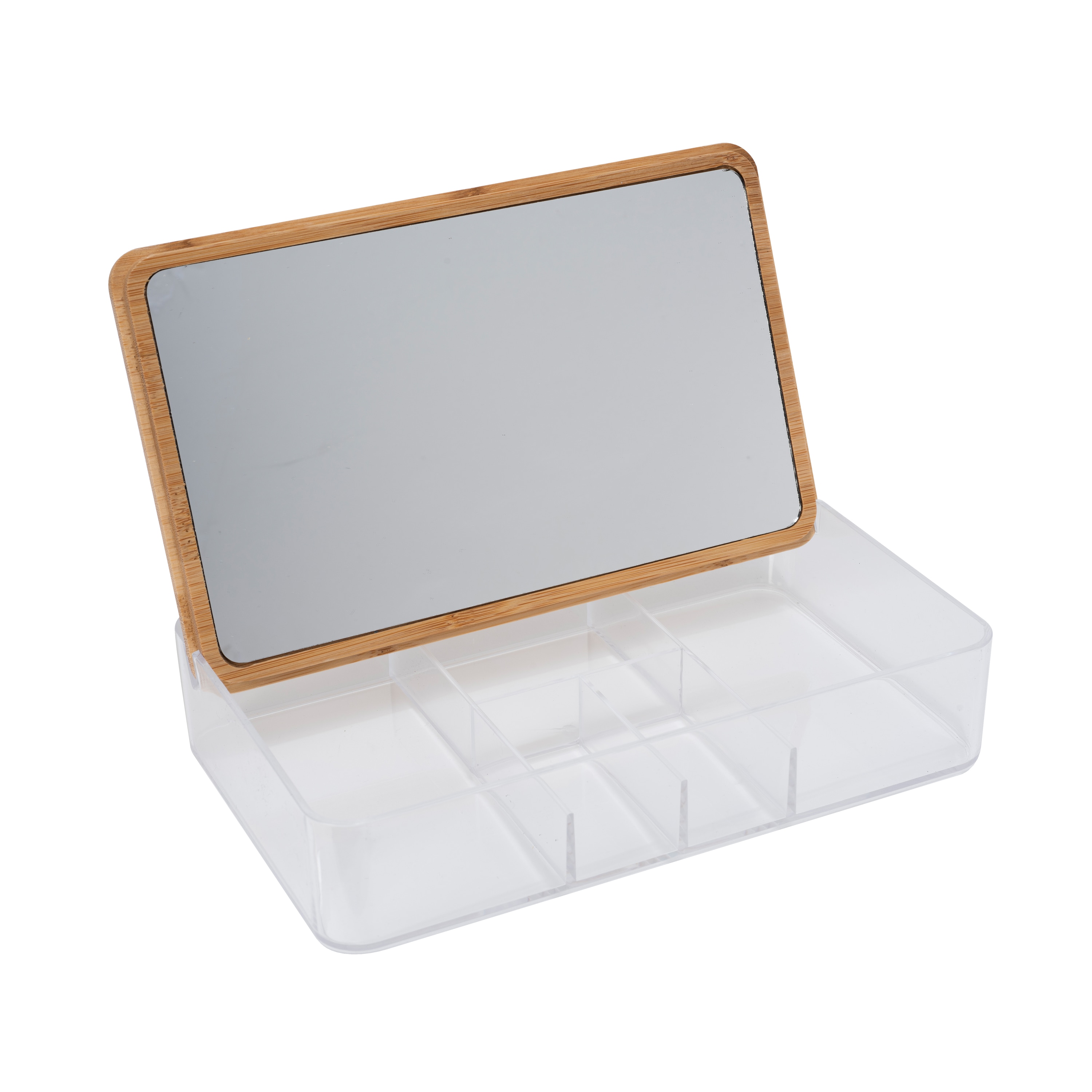 interDesign 13.8-in x 10.6-in Clear Plastic Drawer Organizer in