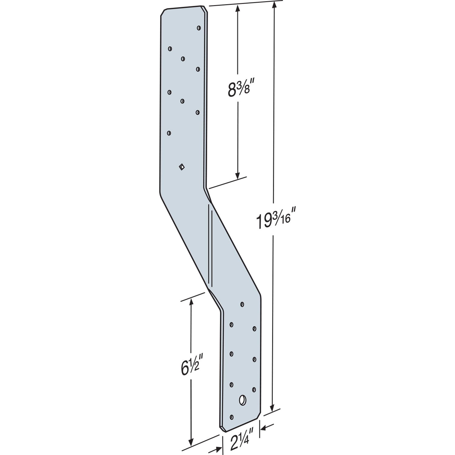 Simpson Strong-Tie H6  - View #2