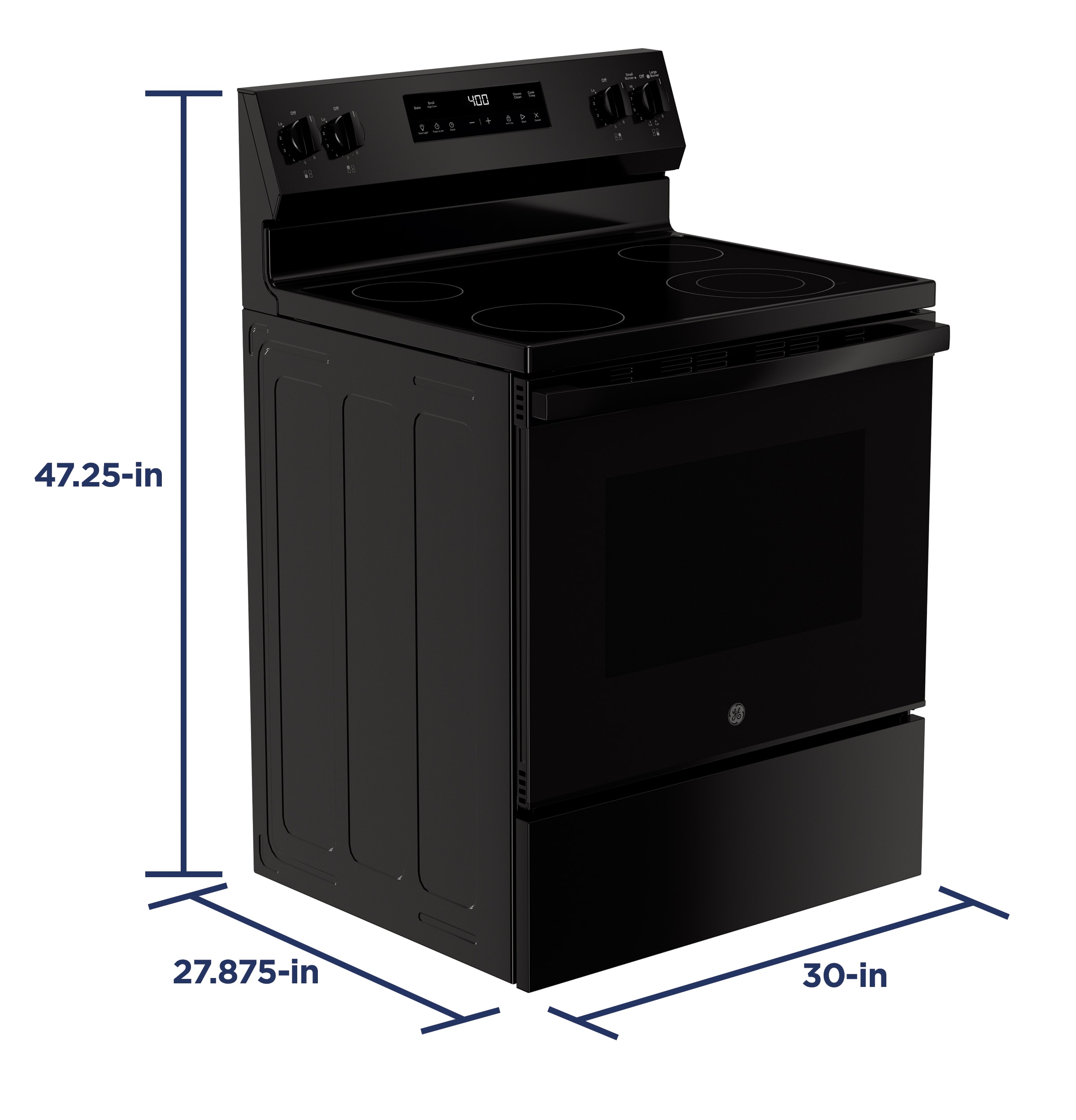 GE GRF400SVBB Freestanding-Electric-Ranges - View #12