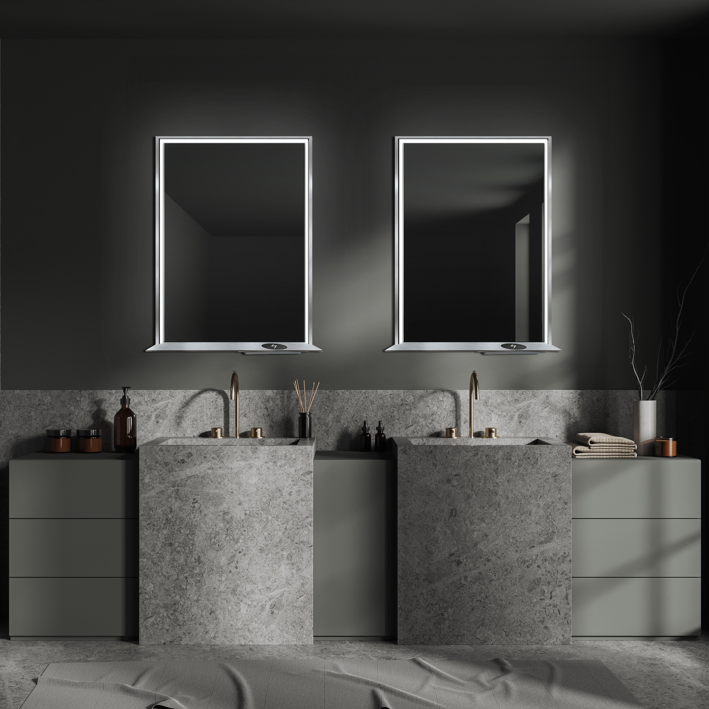 Dreamwerks FR-003-M Framed-Bath-Mirrors - View #4