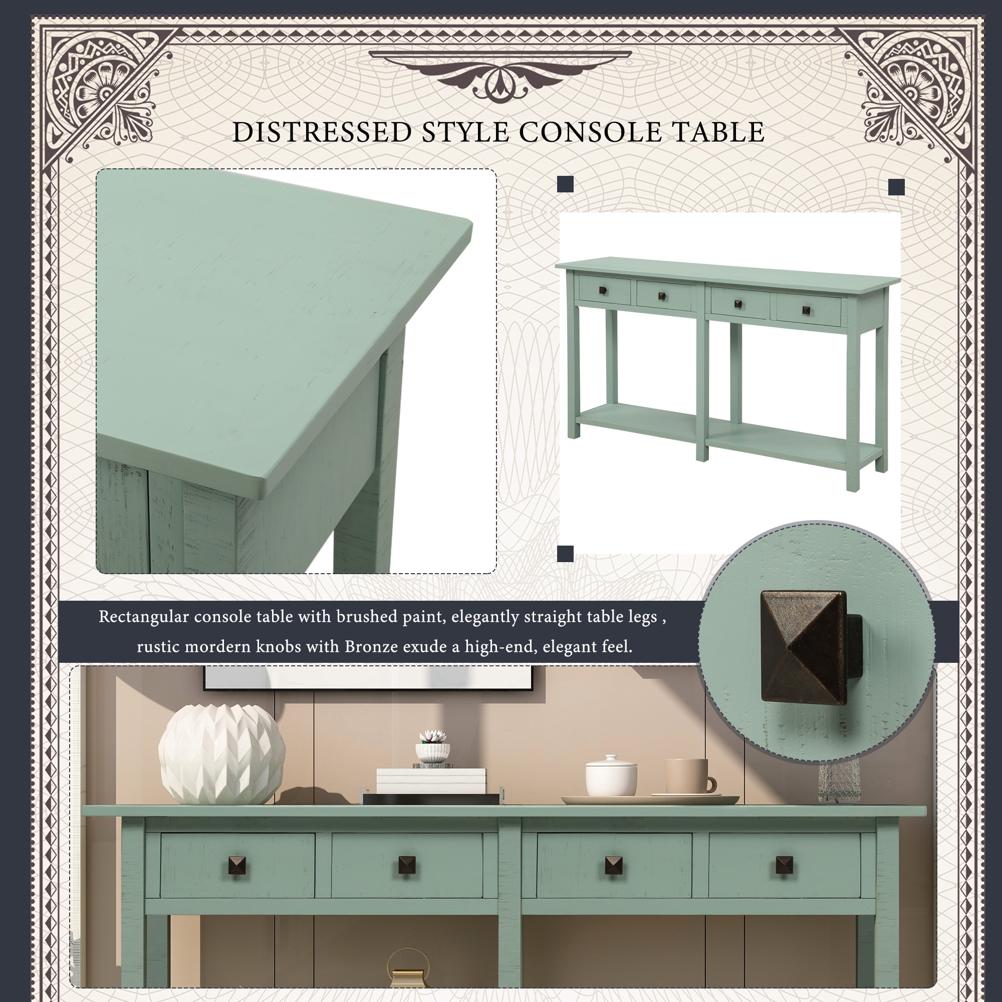 AHIOU HOME ZAAH-CT192012C Console-Sofa-Tables - View #11