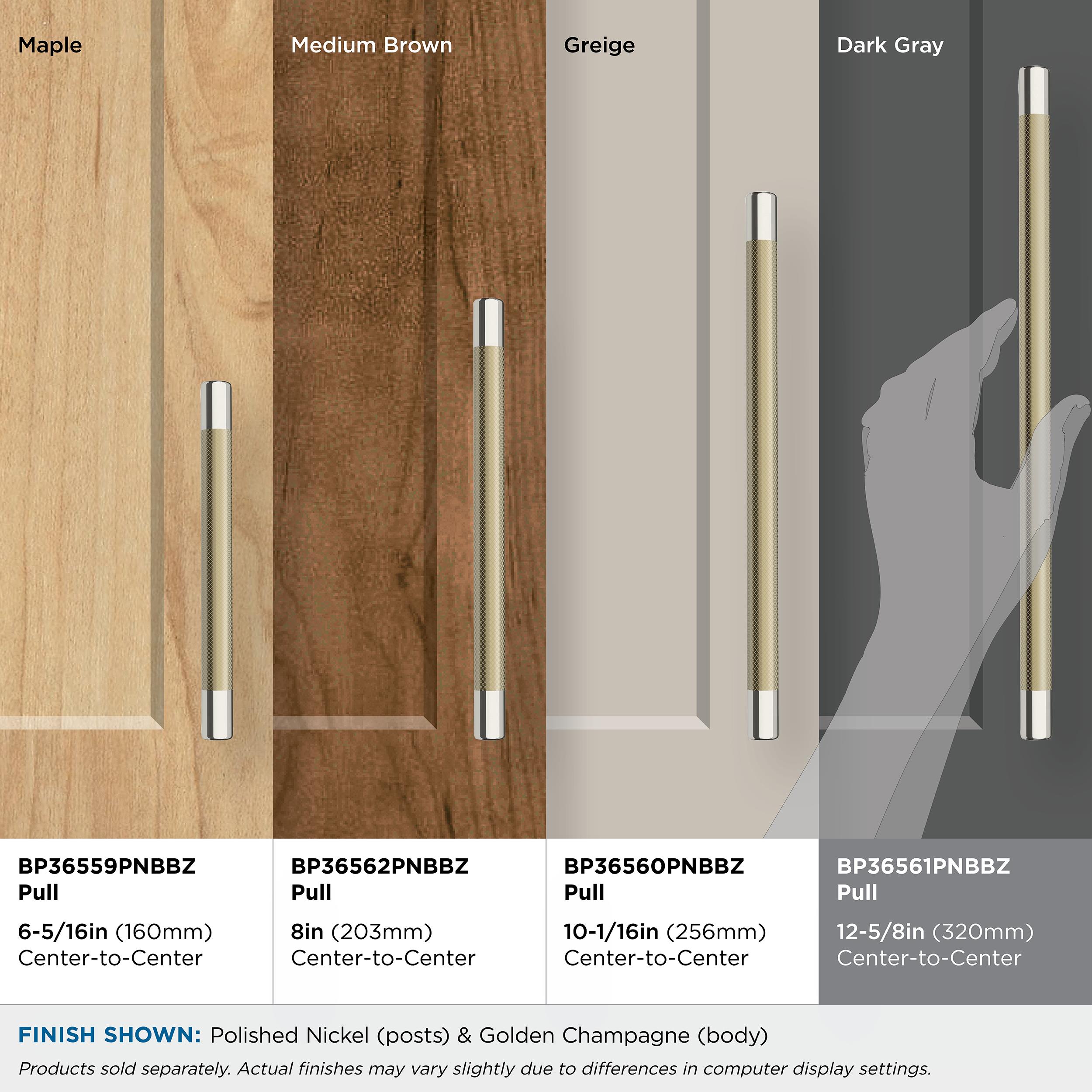 Amerock BP36561PNBBZ Cabinet-Pulls - View #5