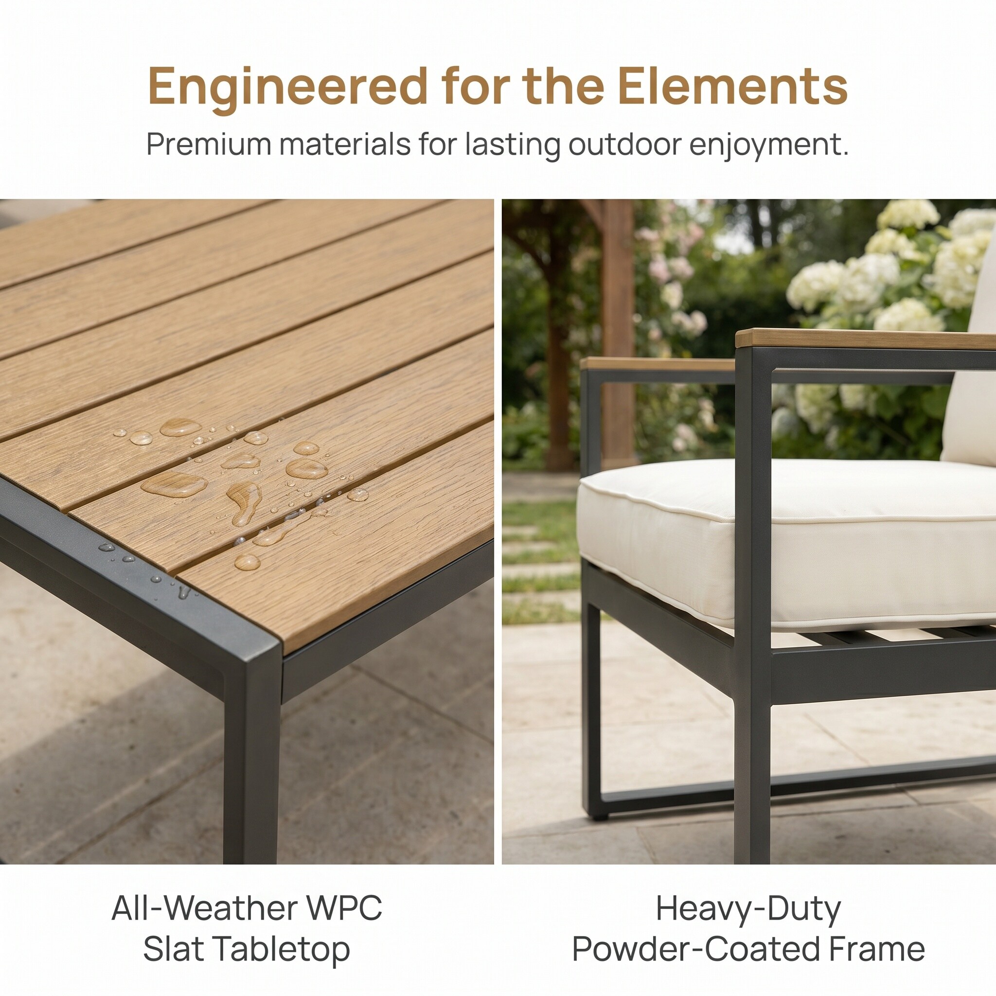 Tenleaf PATIO-130-1 Patio-Conversation-Sets - View #6