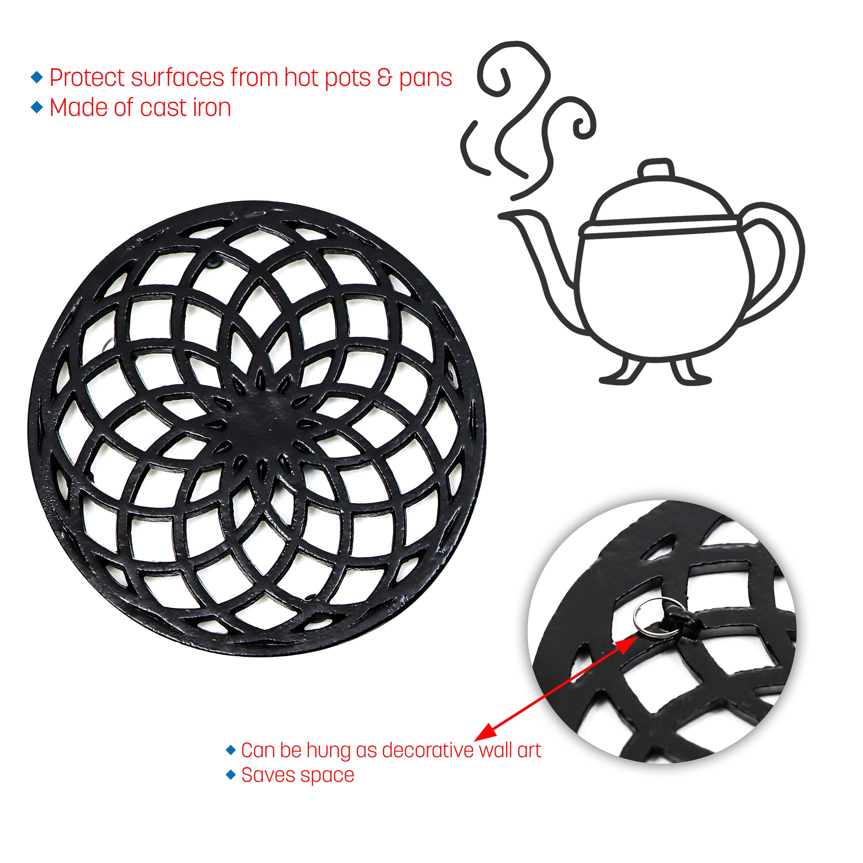 Trademark Innovations TRIV-SPYROBL-3X Decorative-Accessories - View #4