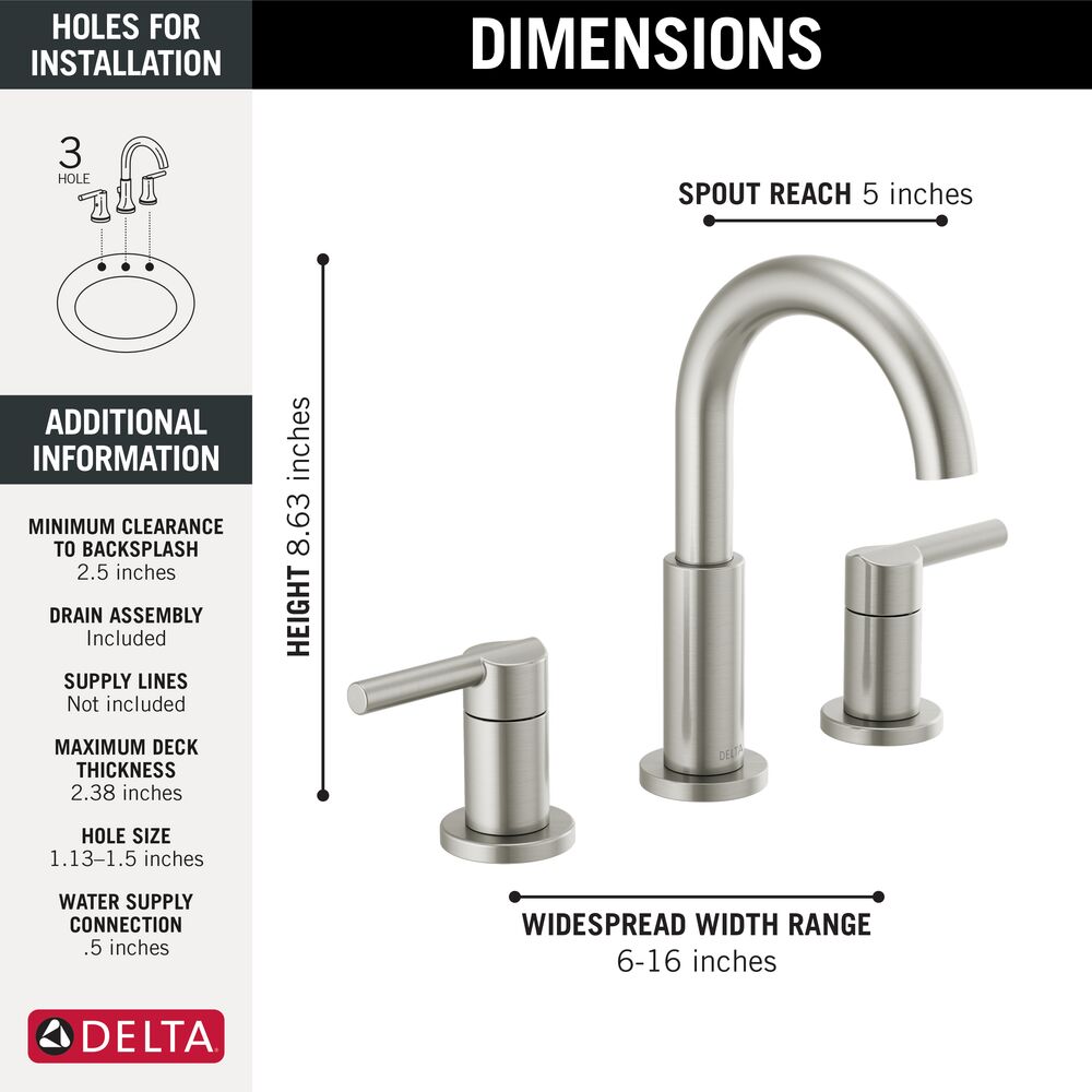 Delta FVS2-NI0202-SS Tub-Shower-Faucets - View #5