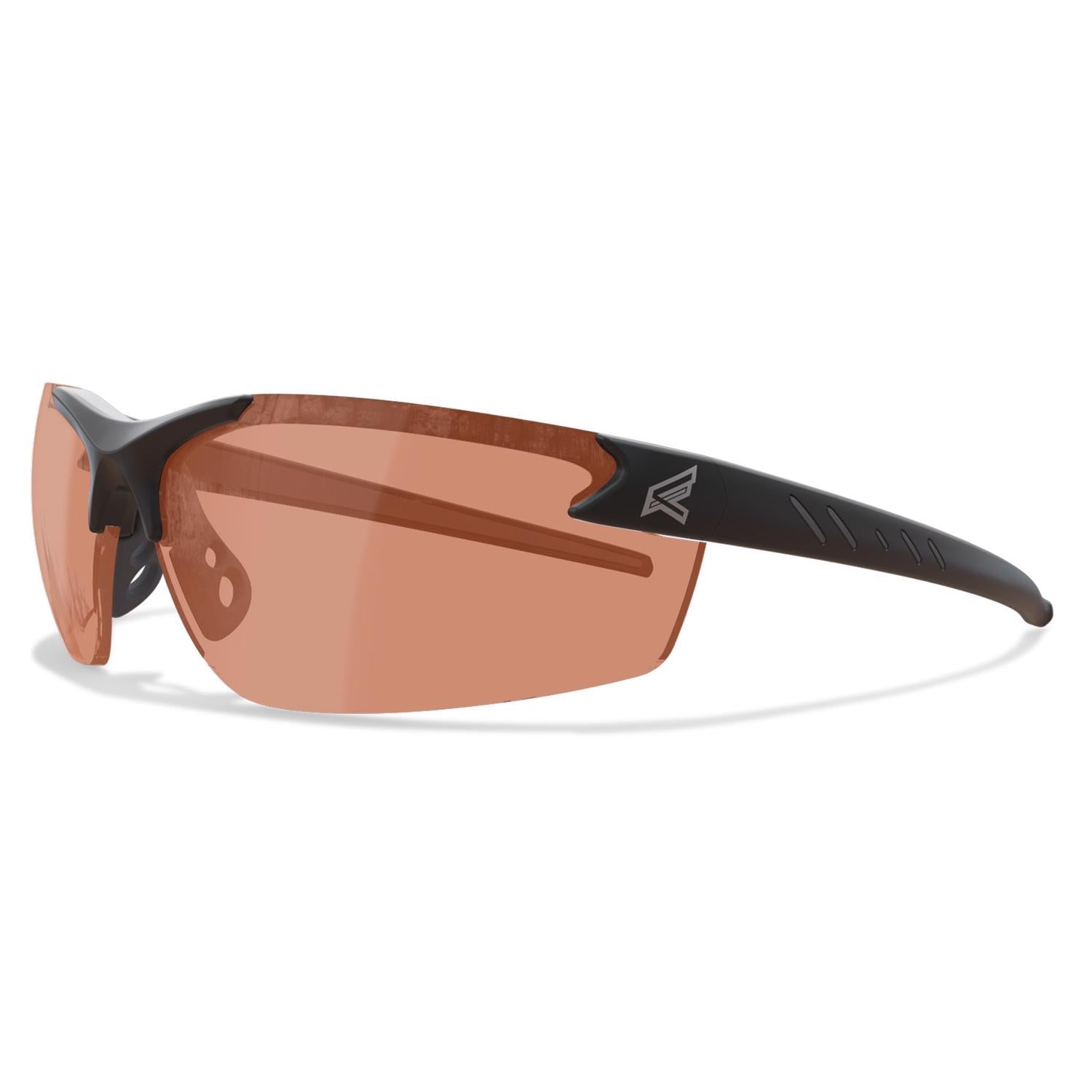 Edge Eyewear - Zorge G2 Safety Glasses Amber Lens Black Frame 1 pc