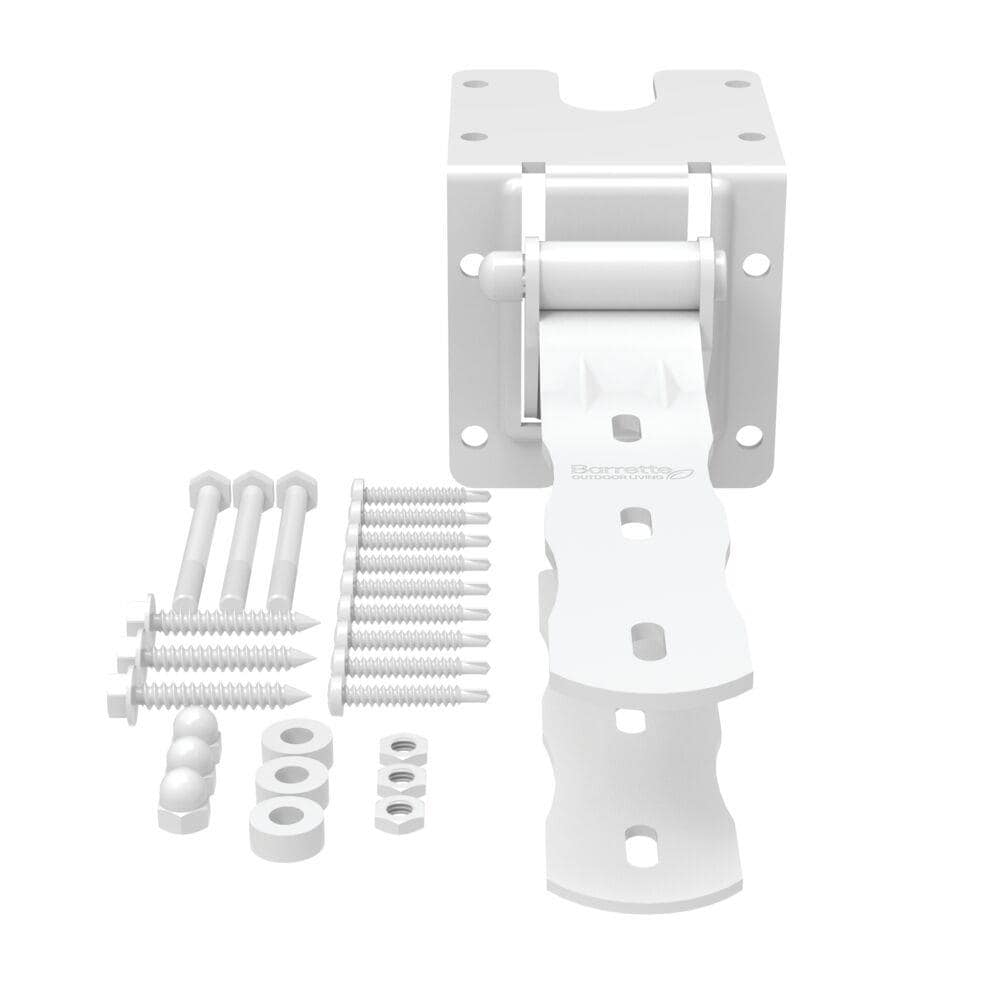 Barrette Outdoor Living 73002181 8-1/4-in Steel-painted Gate hinge