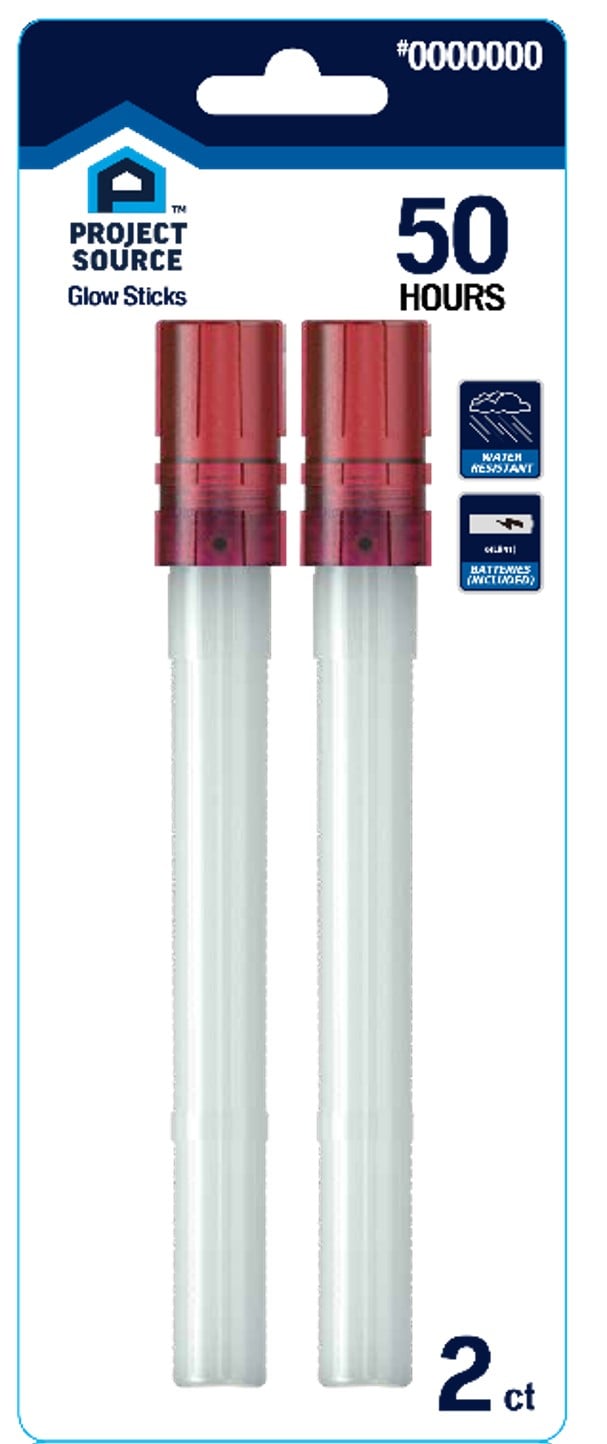 Project Source PS2PKGLOW PS Glow Stick 2 pack