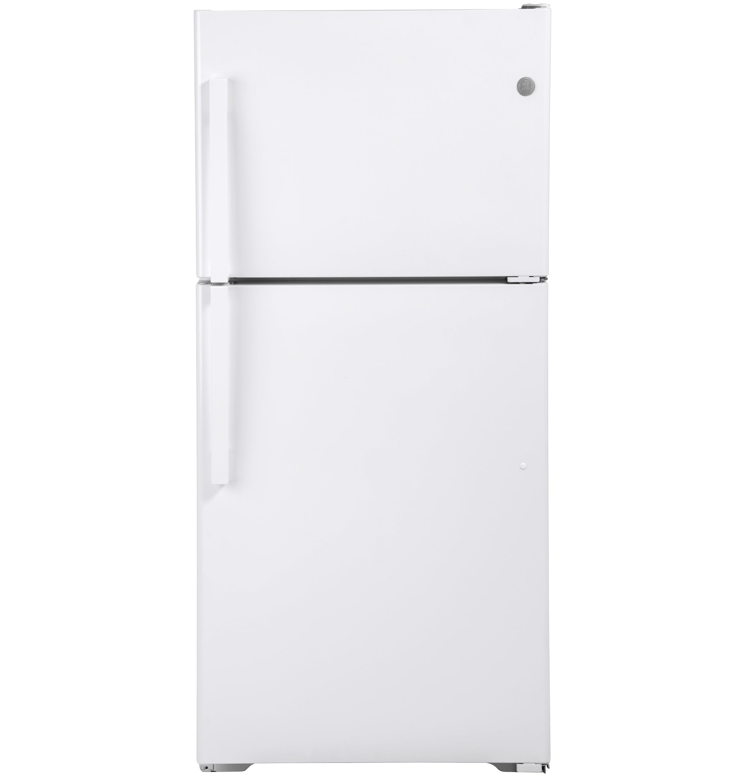 GE GTE19DTNRWW 19.1-cu ft Top-Freezer Refrigerator ( White ) ENERGY STAR Certified