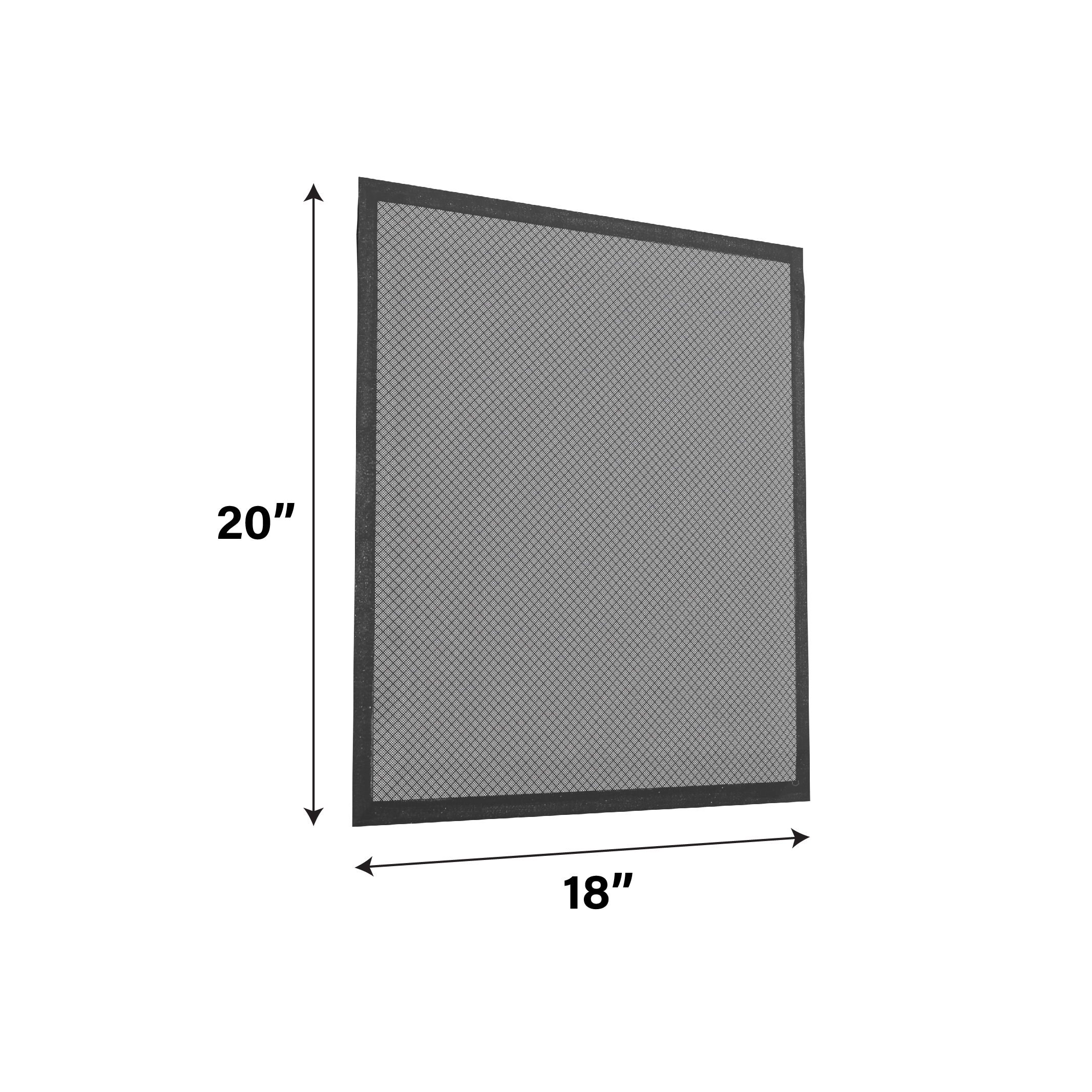 Air-Care 1820F 18-in W x 20-in L x 1-in Washable MERV 8 Flexible Electrostatic Air Filter