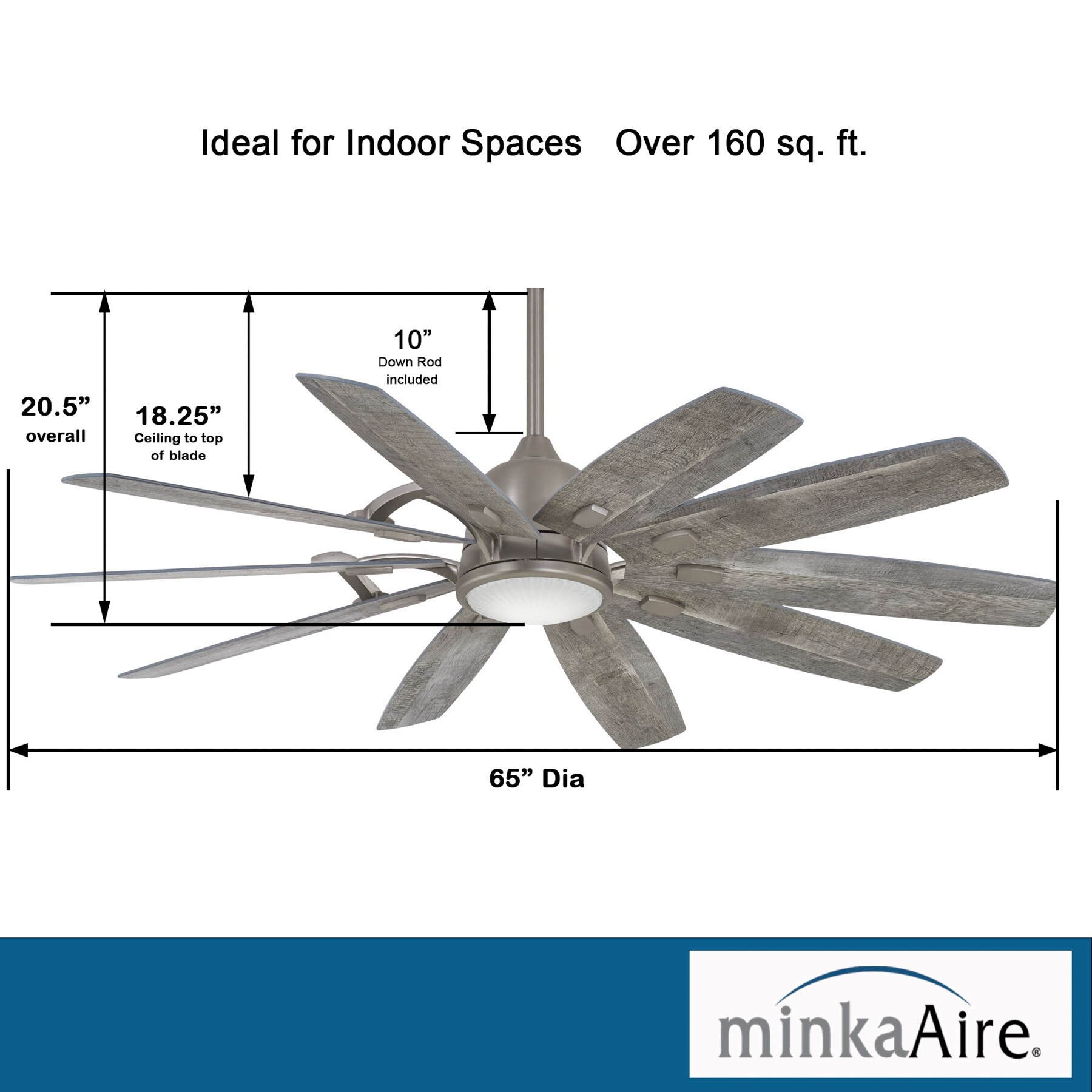 Minka Aire F864L-BNK Ceiling-Fans - View #10