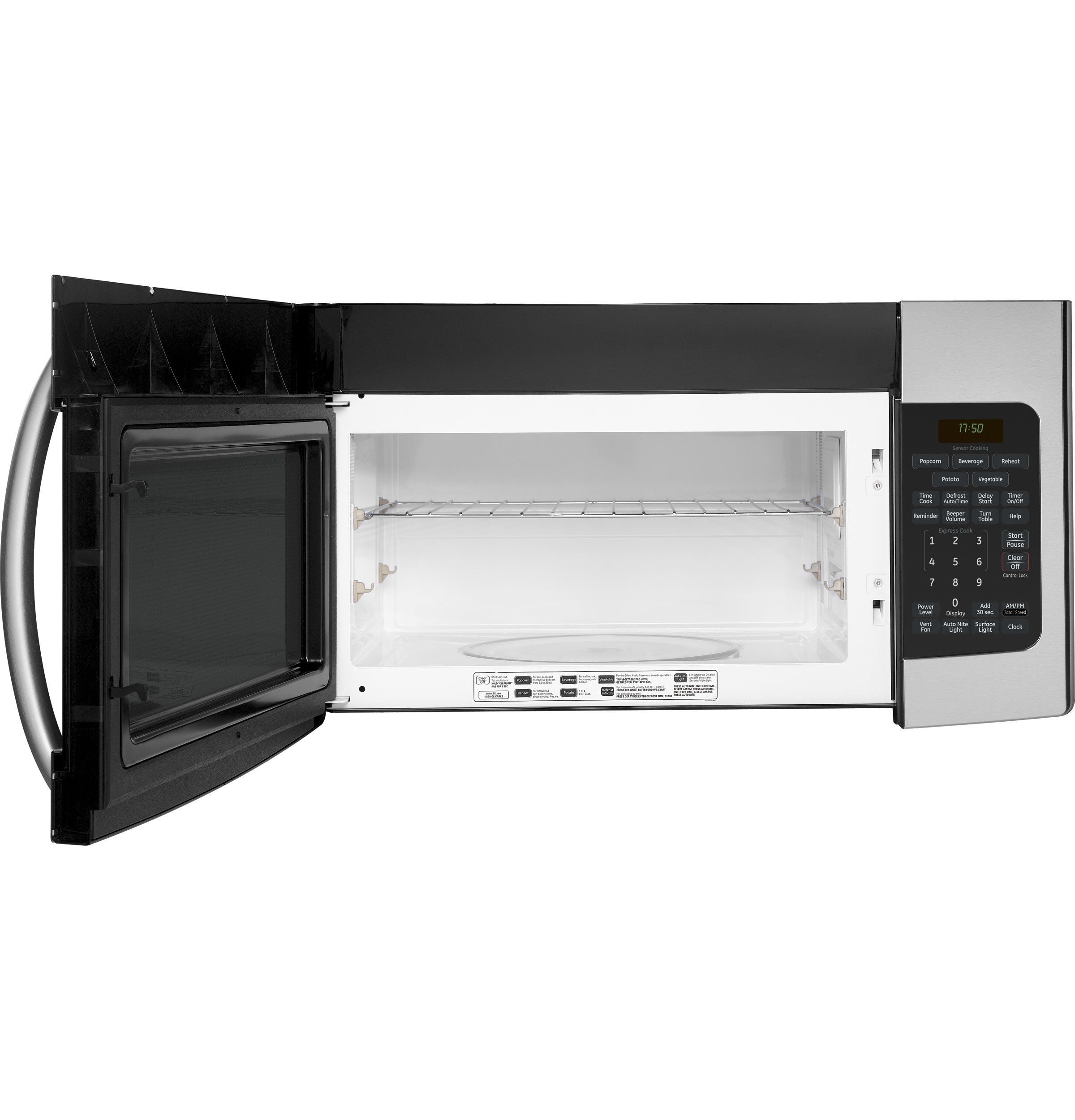 Ge microwave store jvm1540 wattage