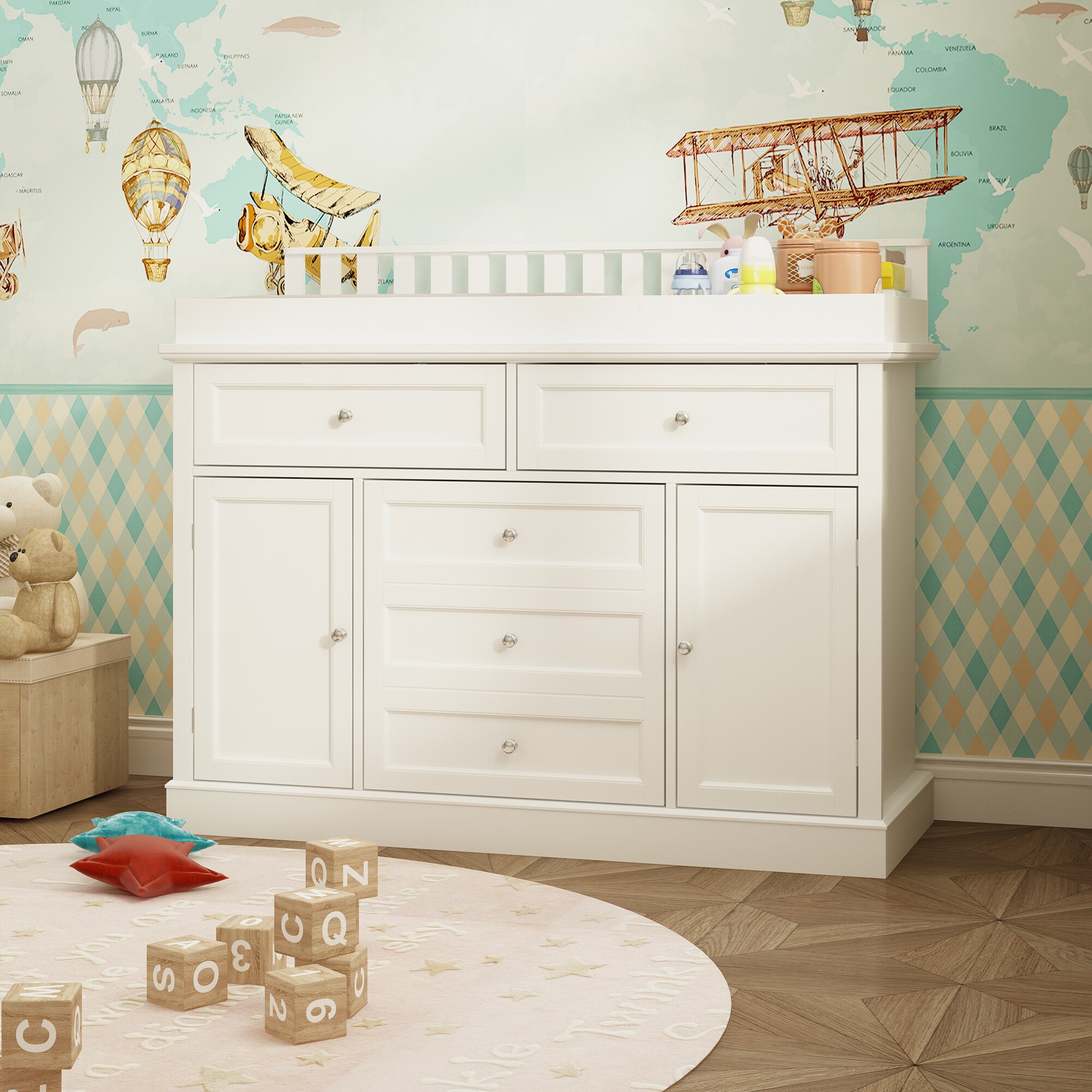 FUFU&GAGA KF330117-01 Baby-Changing-Stations - View #4