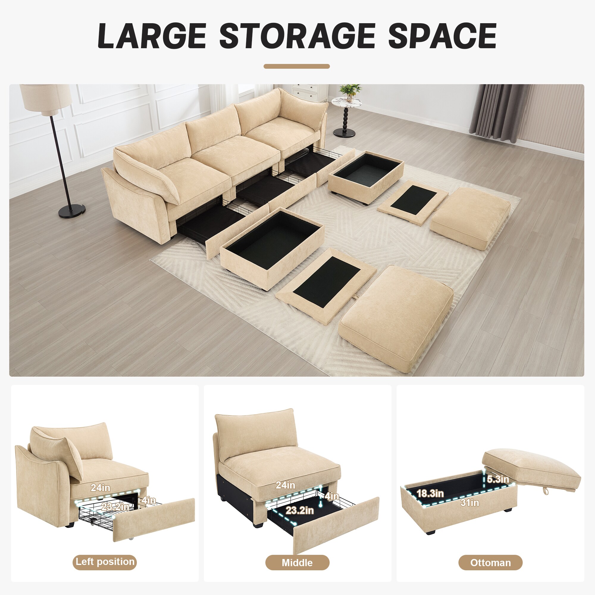 Bybafun YB9000052 Living-Room-Sets - View #3