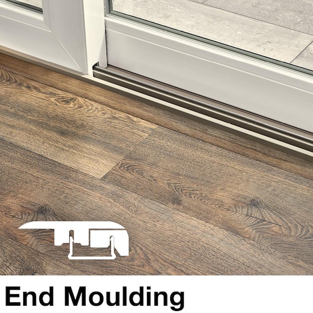 SimpleSolutions 2.37-in x 78.7-in Whiskey Hickory or Hickory Medley Oak MDF Floor 4-n-1 SimpleSolutions 2.37-in x 78.7-in Whiskey Hickory or Hickory Medley Oak MDF Floor 4-n-1