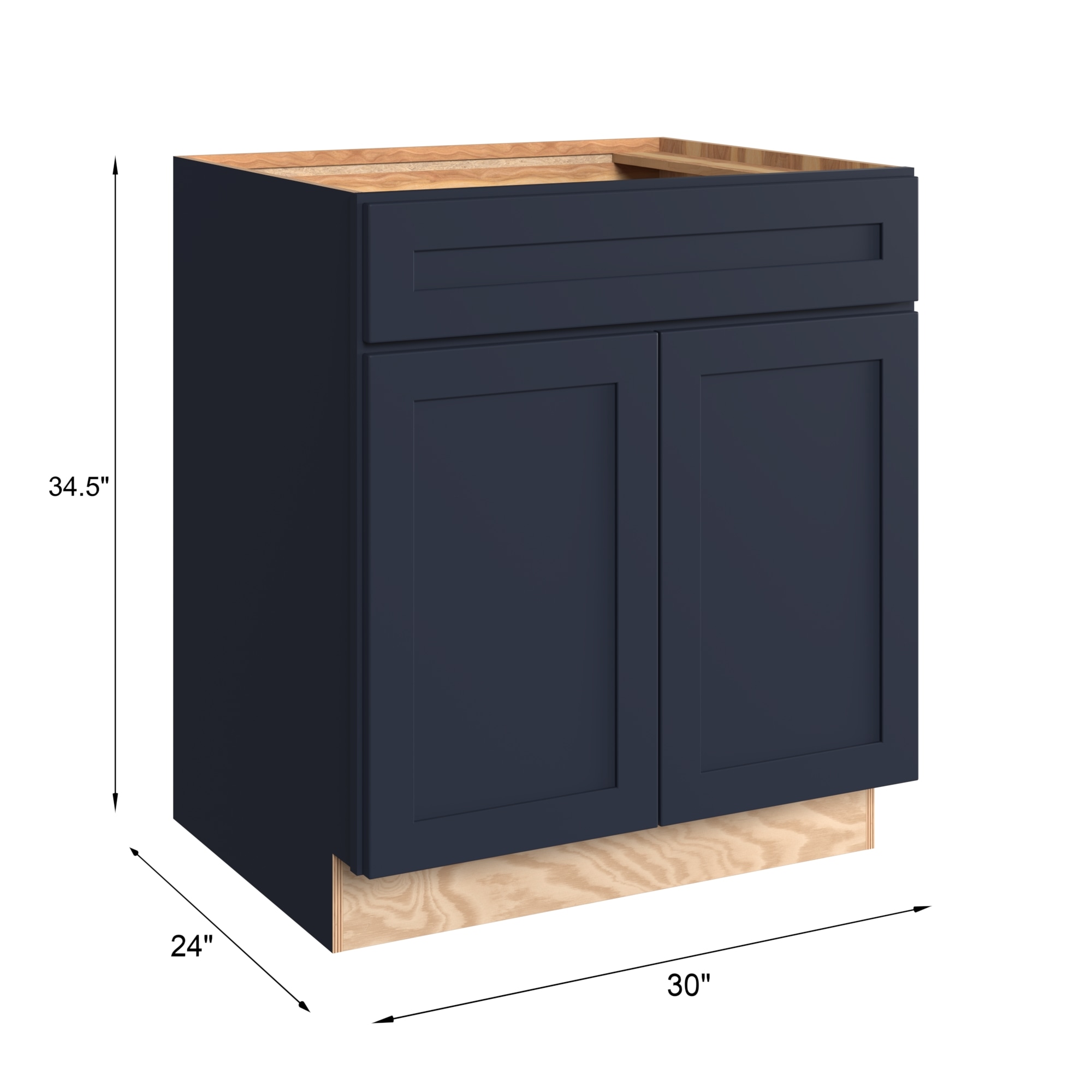 KraftMaid Momentum B30G77 Cabinets-Kitchen - View #3