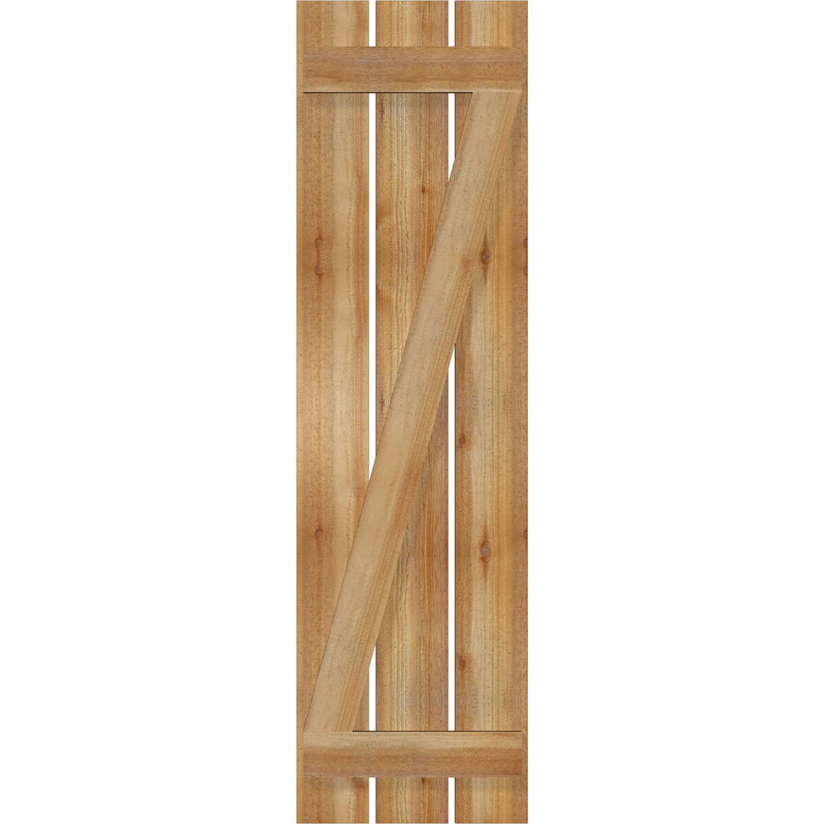 Ekena Millwork RBS06Z17X061RWR Exterior-Shutters - View #5