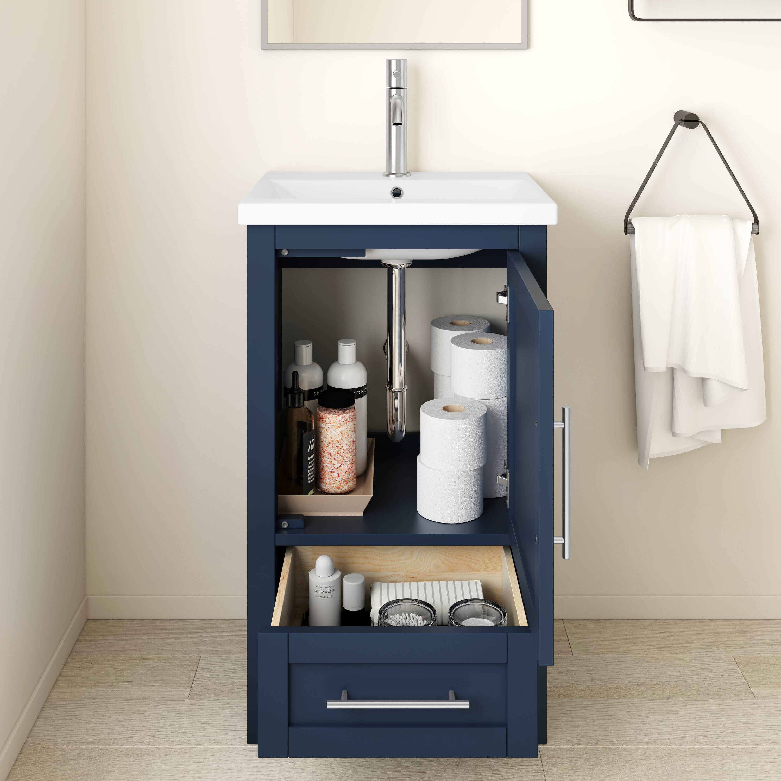 TJAmerican TJ02-23V2016BLU Bath-Vanity-Combo - View #3